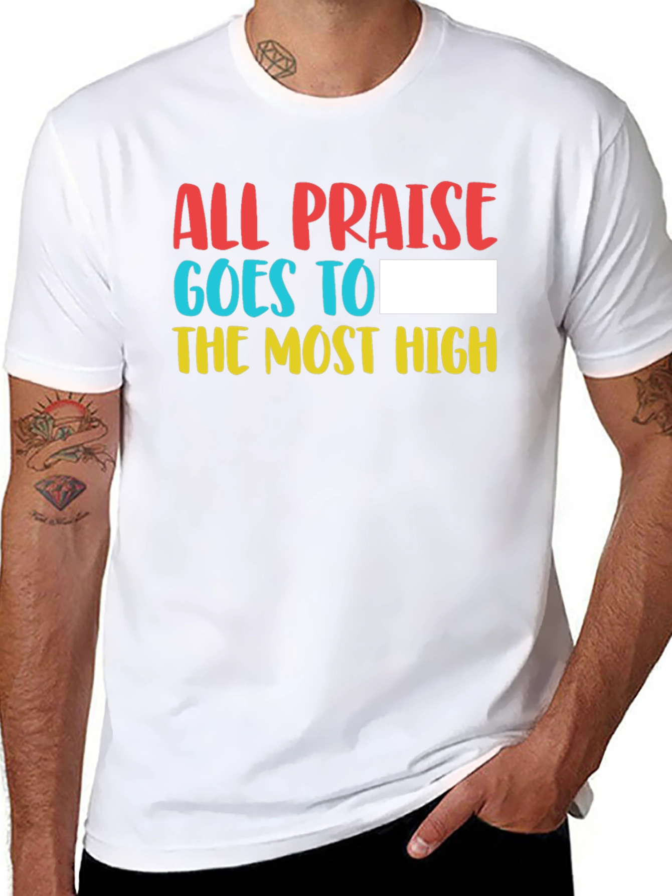 All Praise to the Most High Graphic Tee