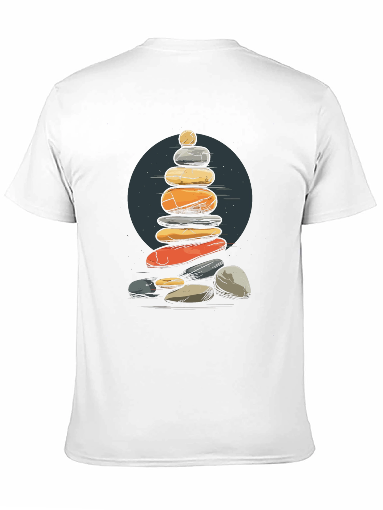Stacked Stones Graphic Tee - Relaxed Fit