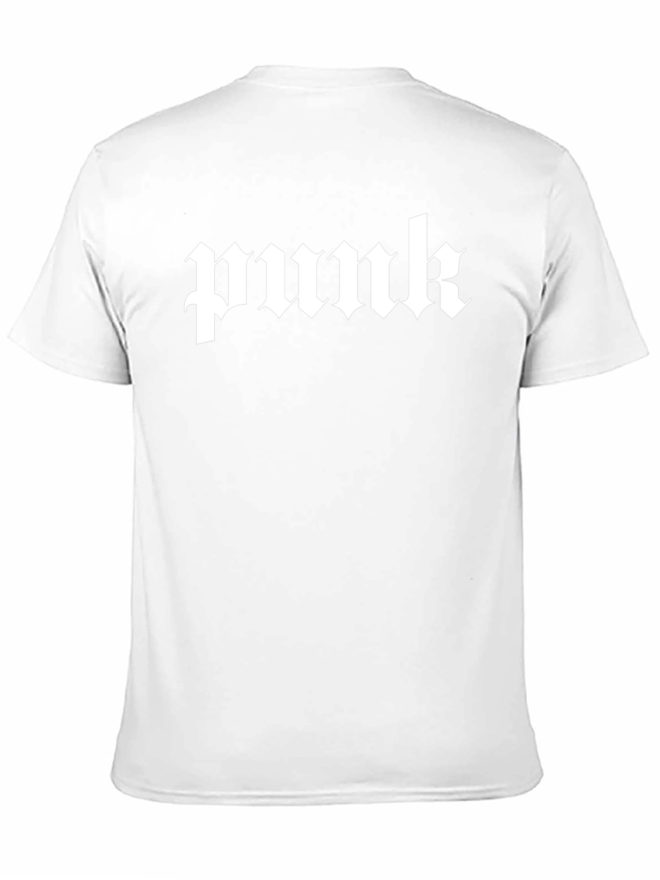 Punk Graphic T-Shirt - Black Gothic Style