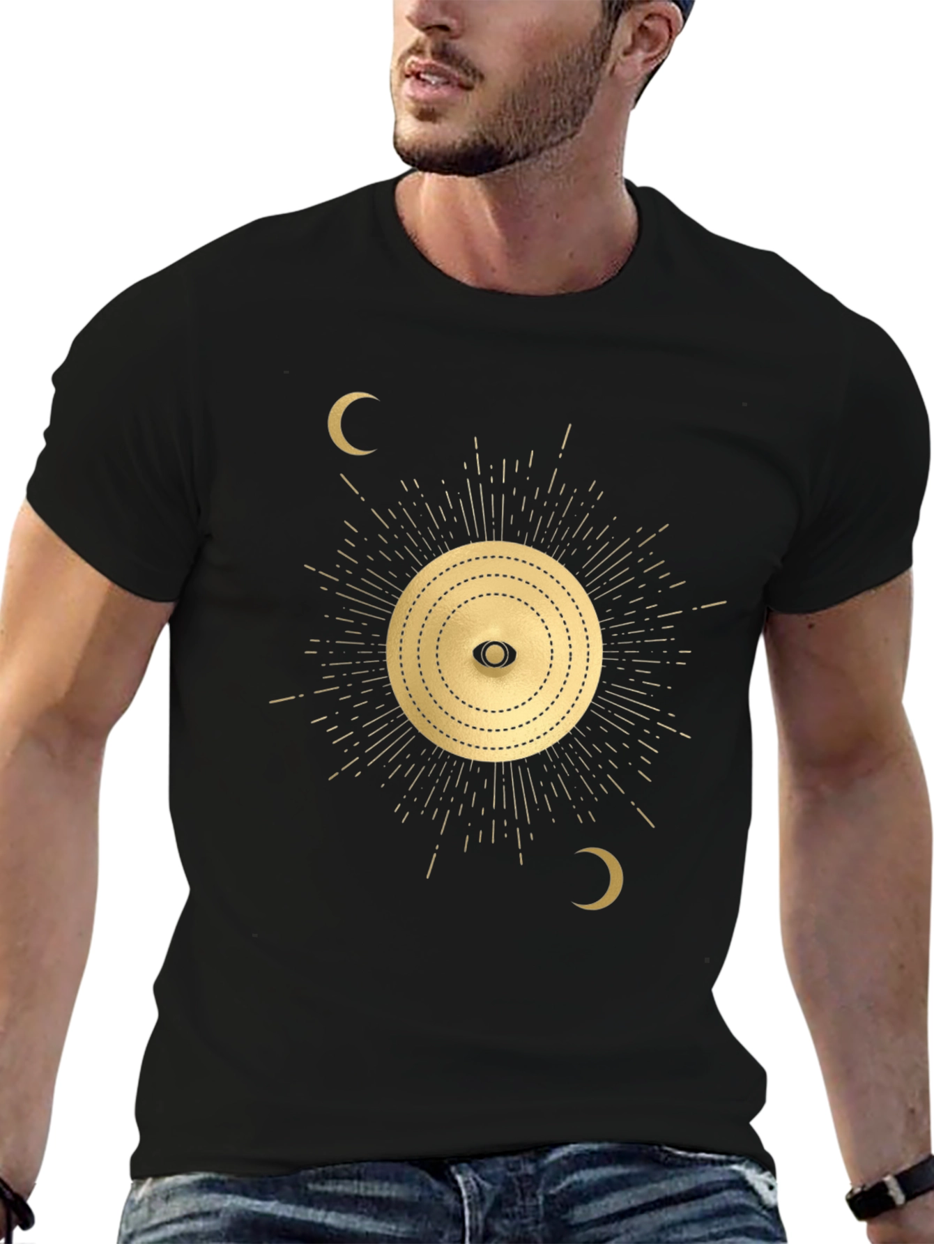 Celestial Eye Graphic T-Shirt - Stylish & Unique Design