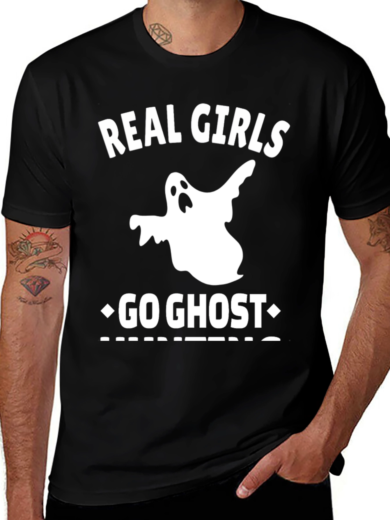 Real Girls Go Ghost Hunting T-Shirt