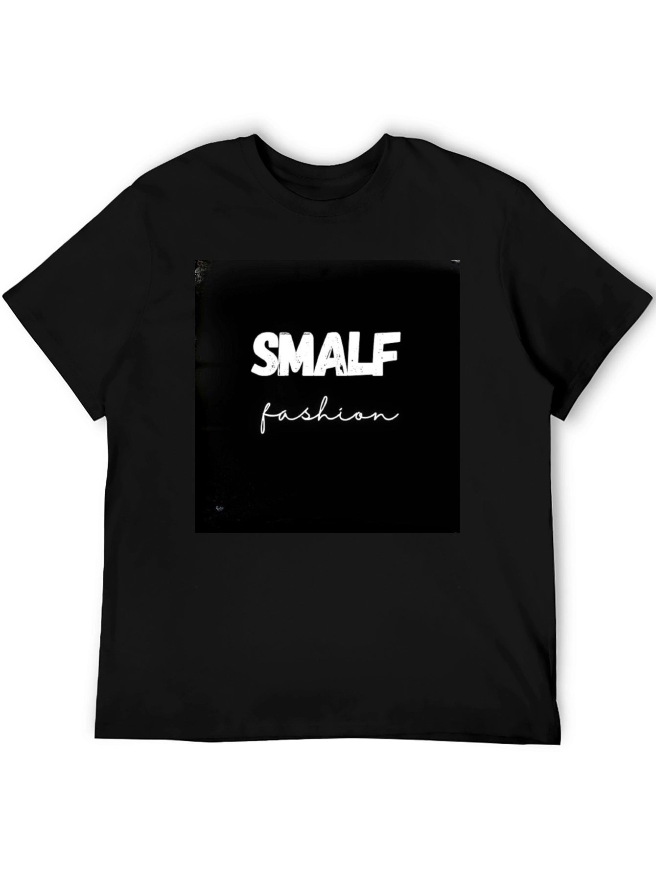 SMALF Fashion Black T-Shirt