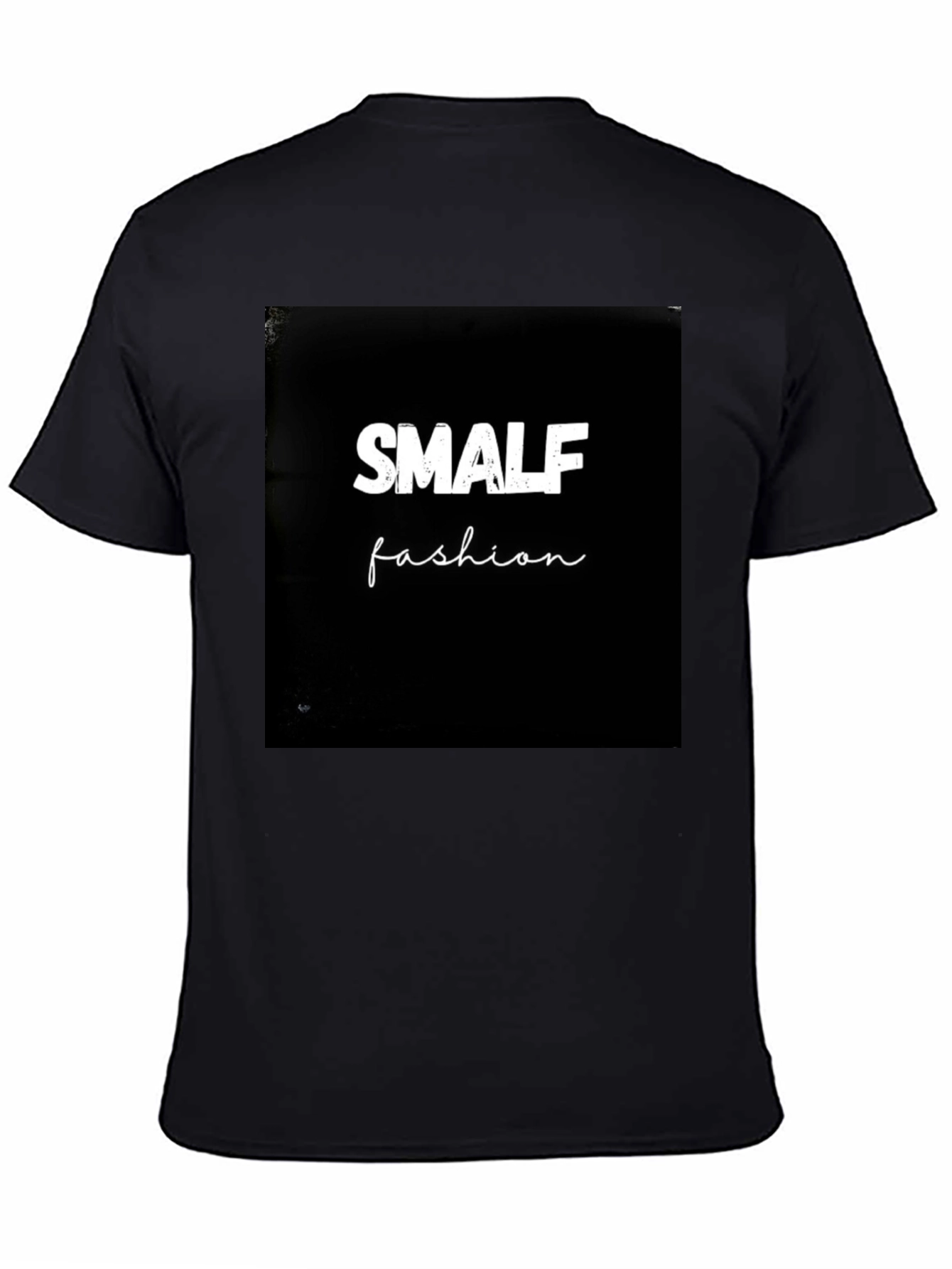 SMALF Fashion Black T-Shirt