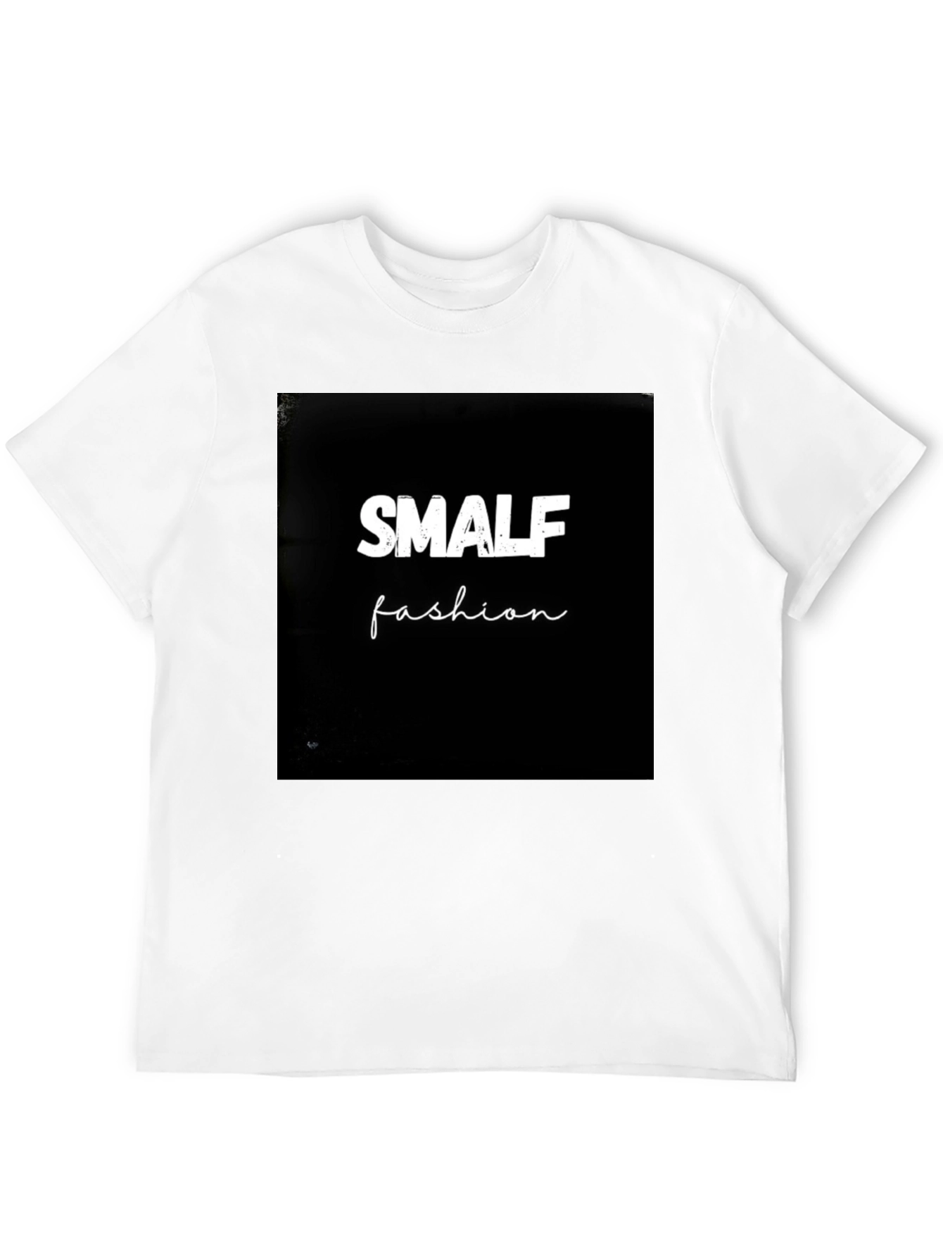 SMALF Fashion Black T-Shirt