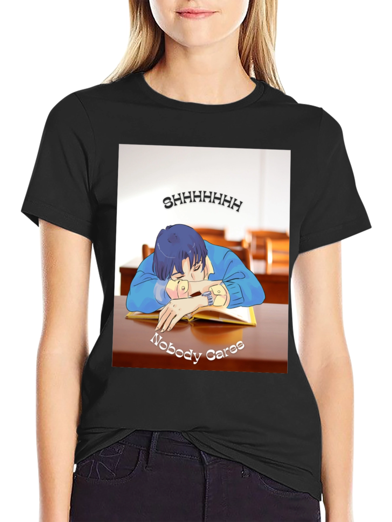 Shhhhhh Nobody Cares T-Shirt