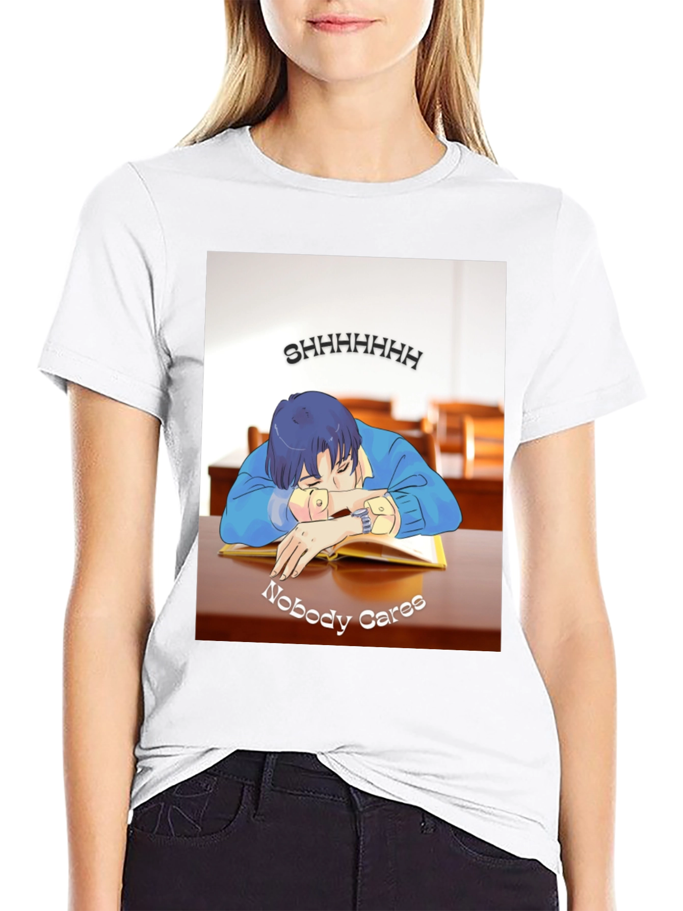 Shhhhhh Nobody Cares T-Shirt