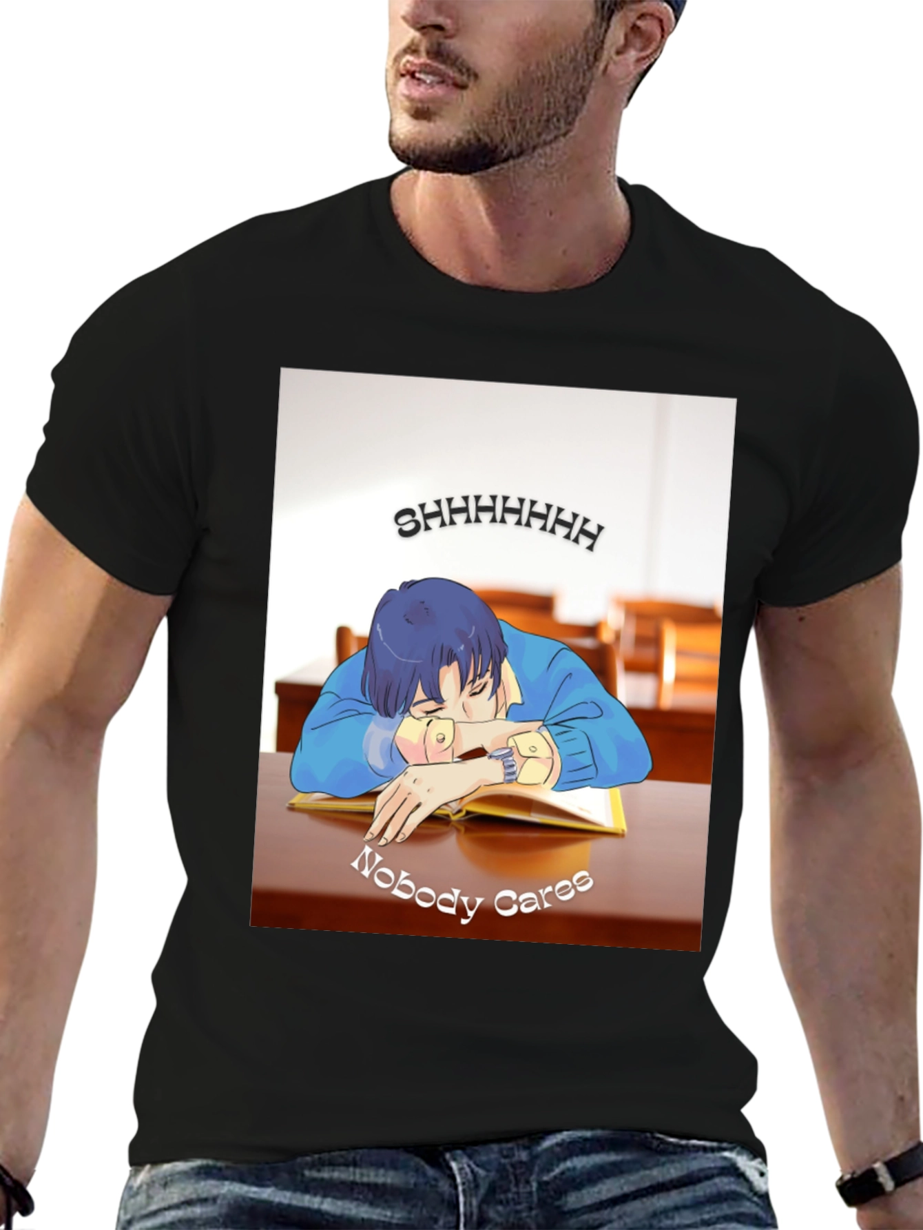 Shhhhhh Nobody Cares T-Shirt