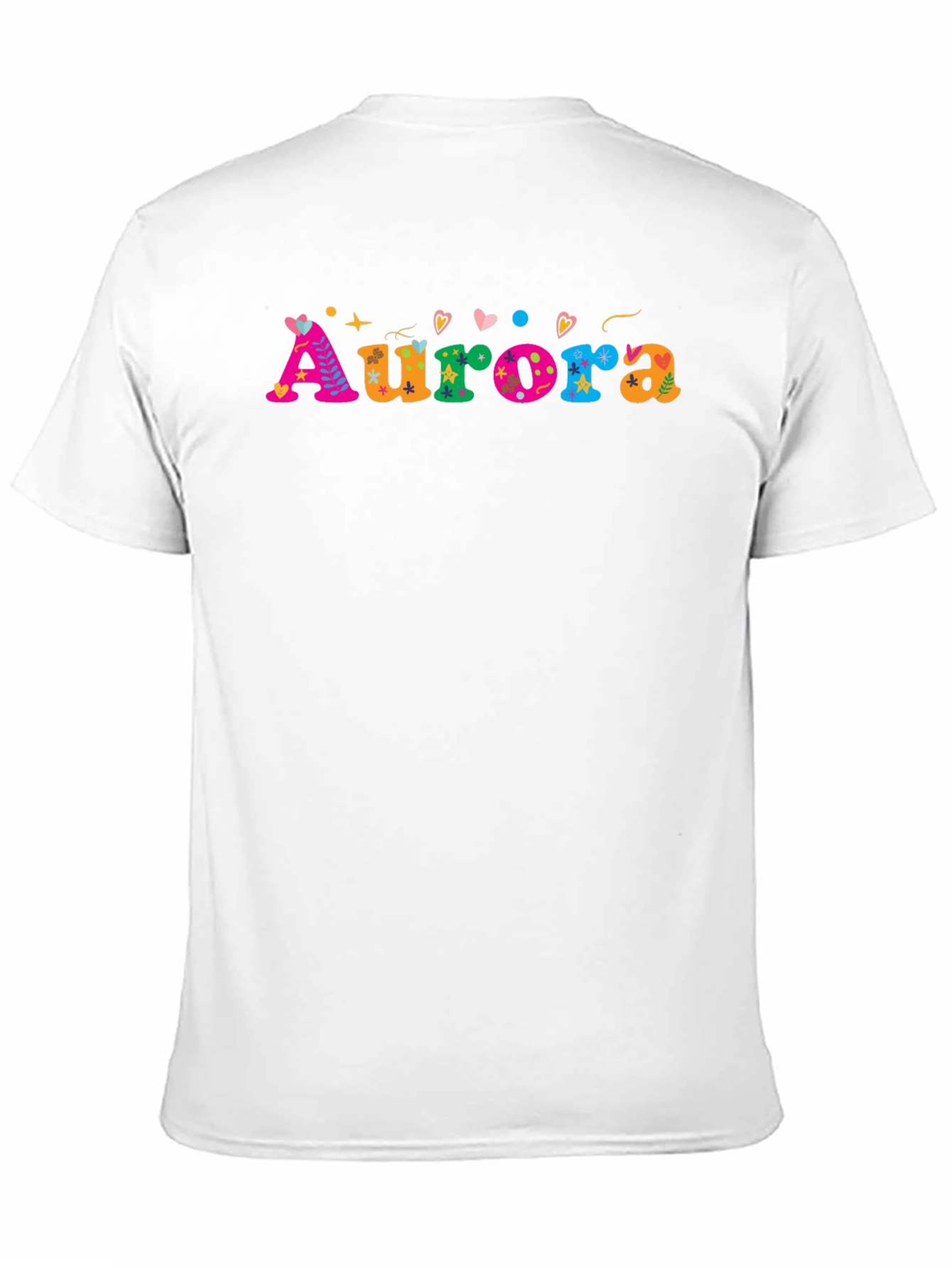 Aurora Funky Graphic T-Shirt - Black
