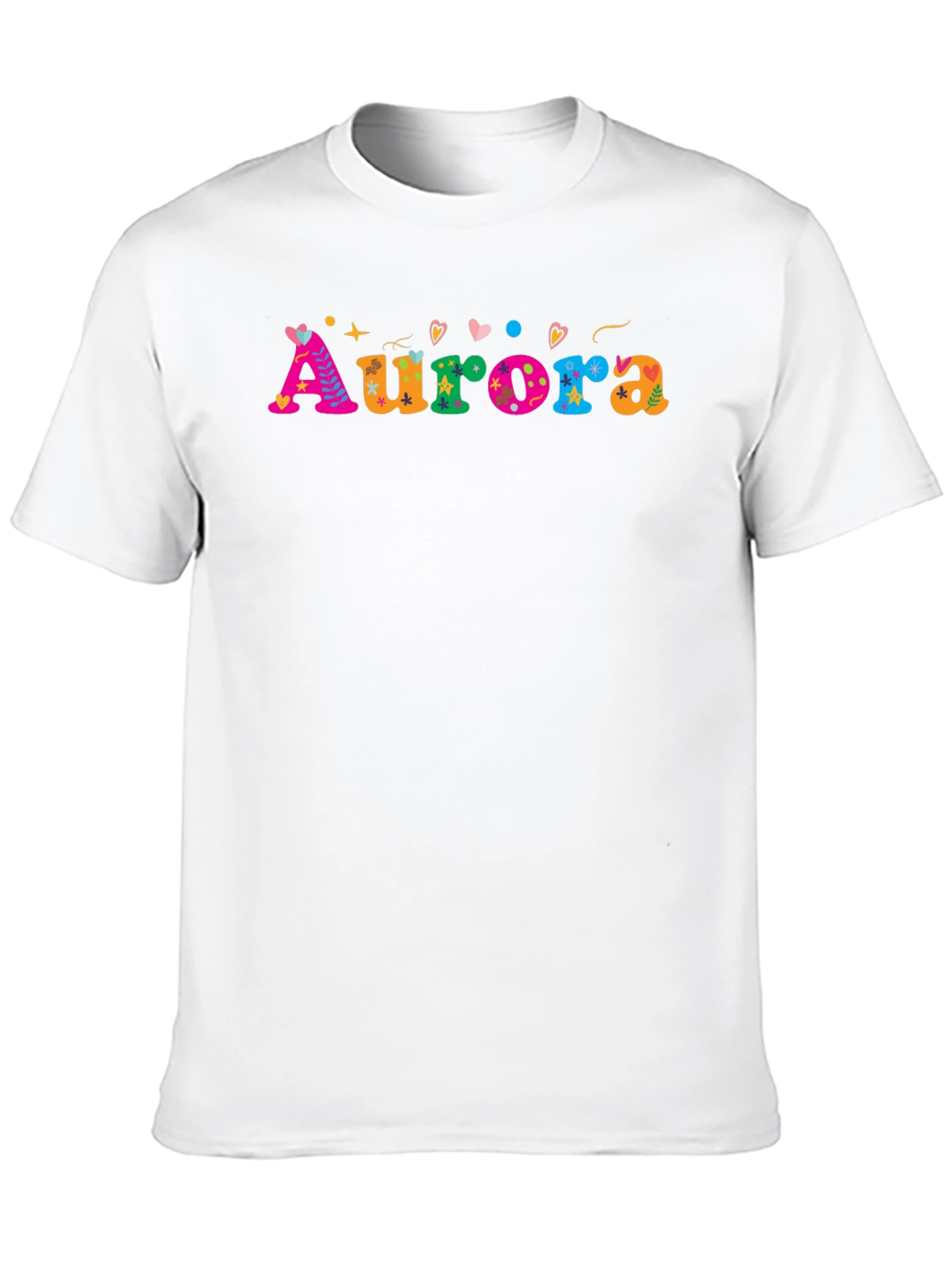 Aurora Funky Graphic T-Shirt - Black