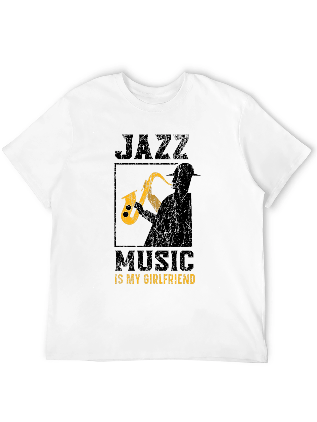 Jazz Music is My Girlfriend Graphic T-Shirt