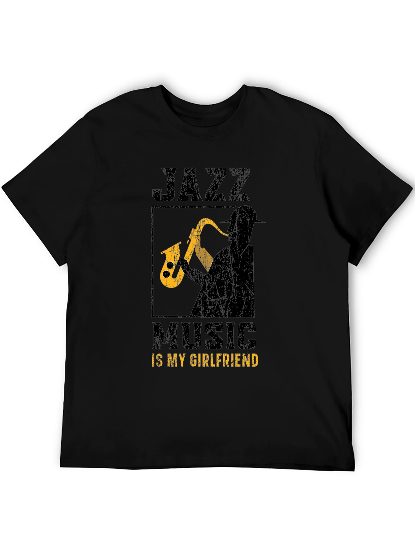 Jazz Music is My Girlfriend Graphic T-Shirt
