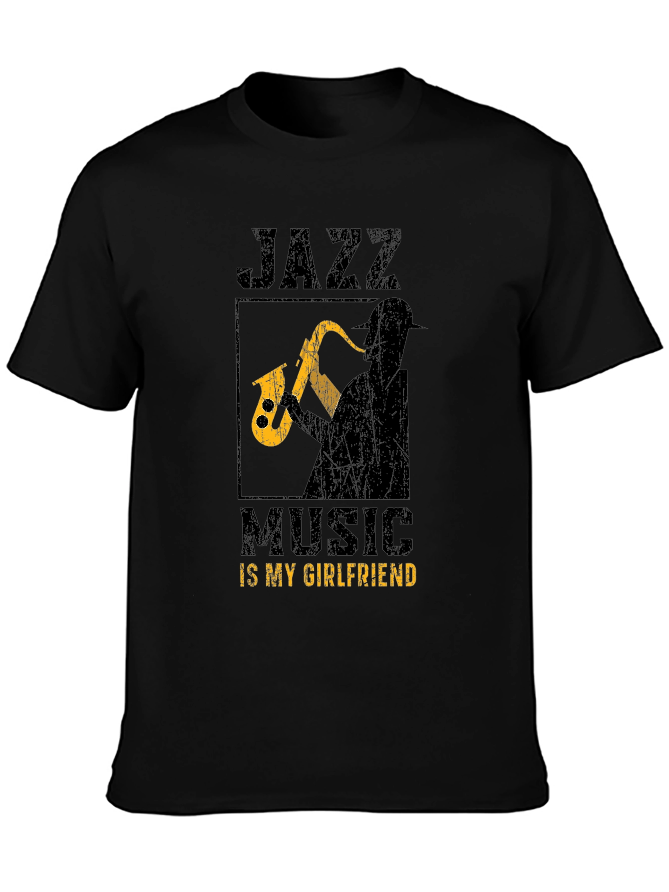 Jazz Music is My Girlfriend Graphic T-Shirt