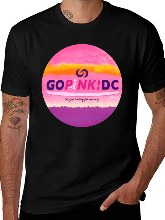 Go Pink! DC T-Shirt Dragon Boating for Recovery