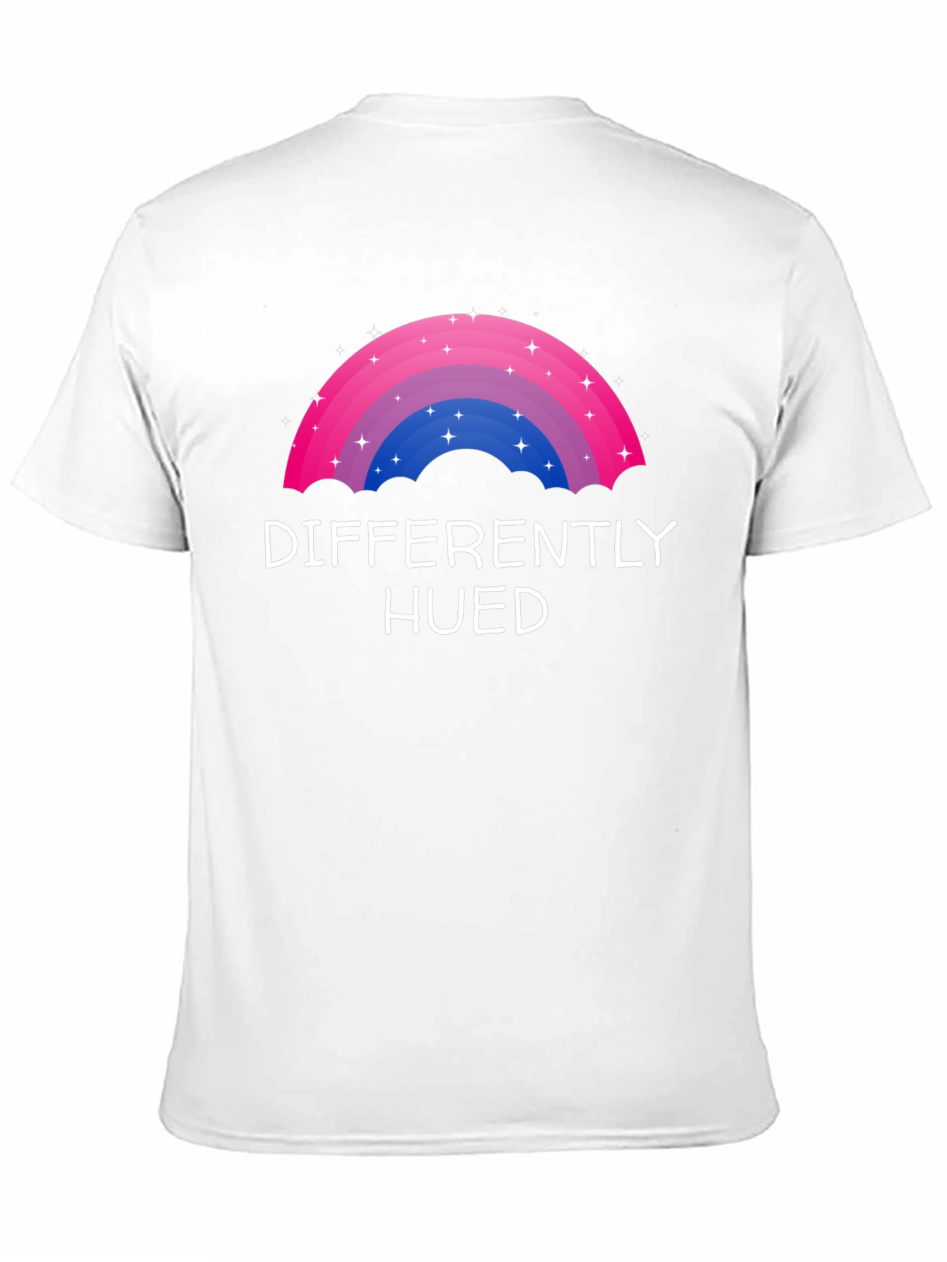 Differently Hued Bi Pride Graphic T-Shirt