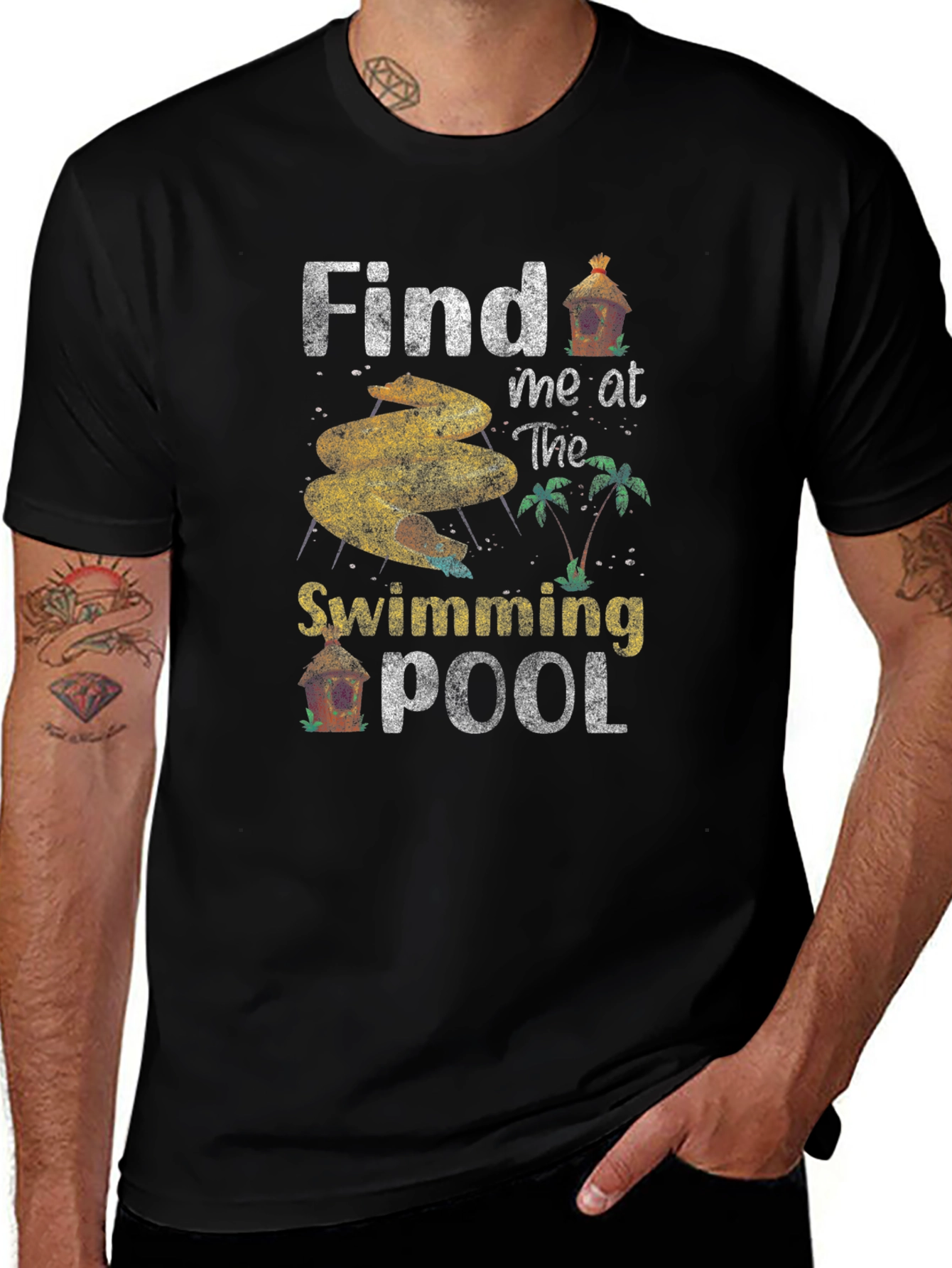Find Me at The Swimming Pool T-Shirt