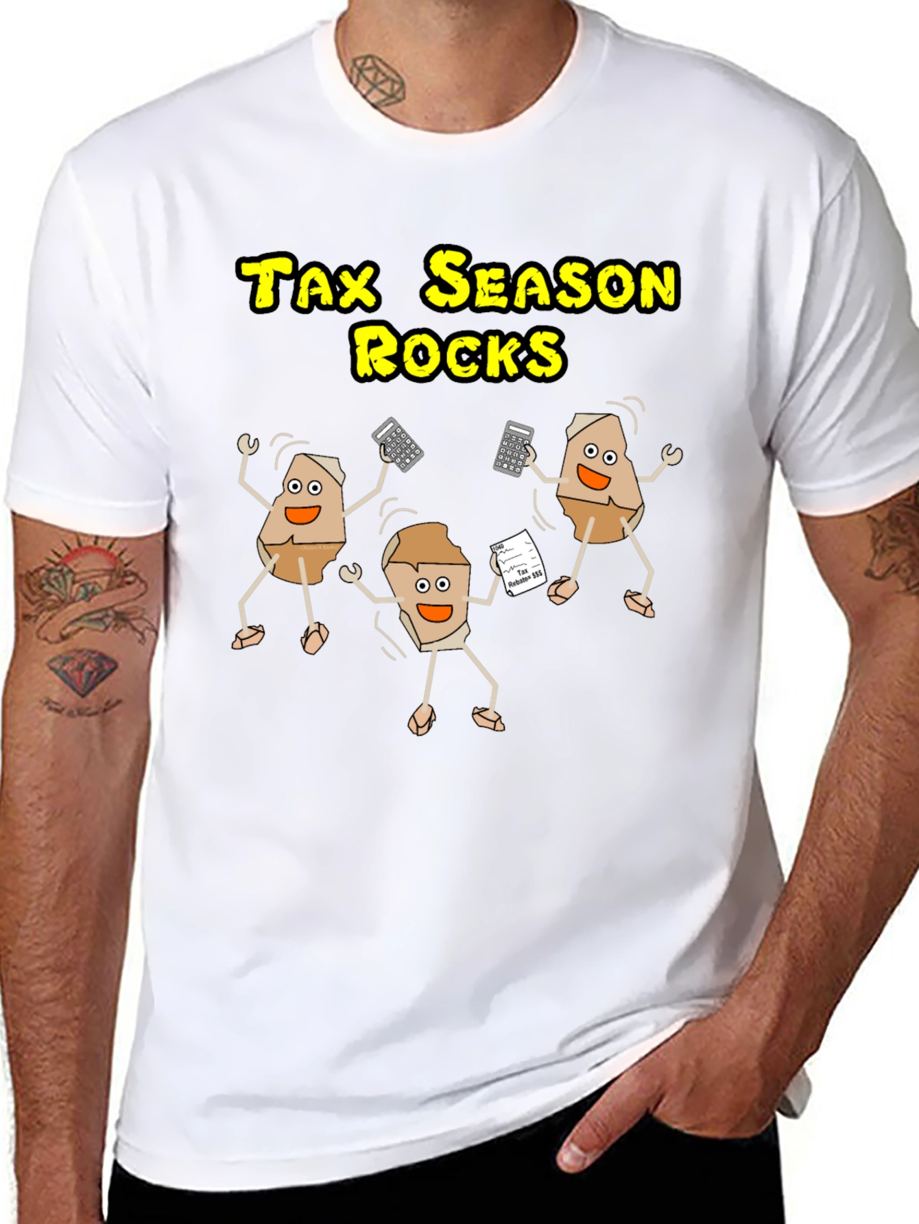 Tax Season Rocks T-Shirt