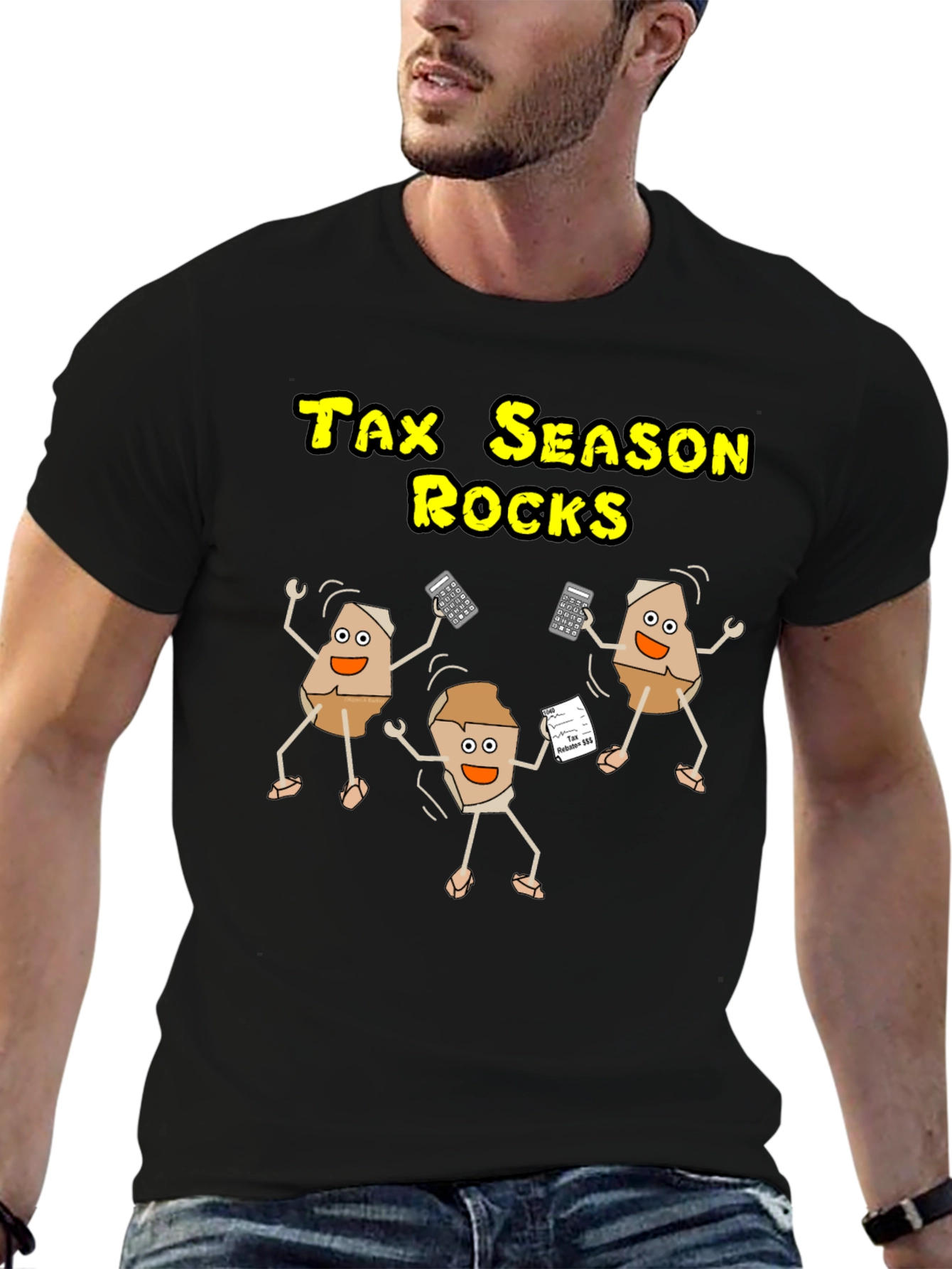 Tax Season Rocks T-Shirt