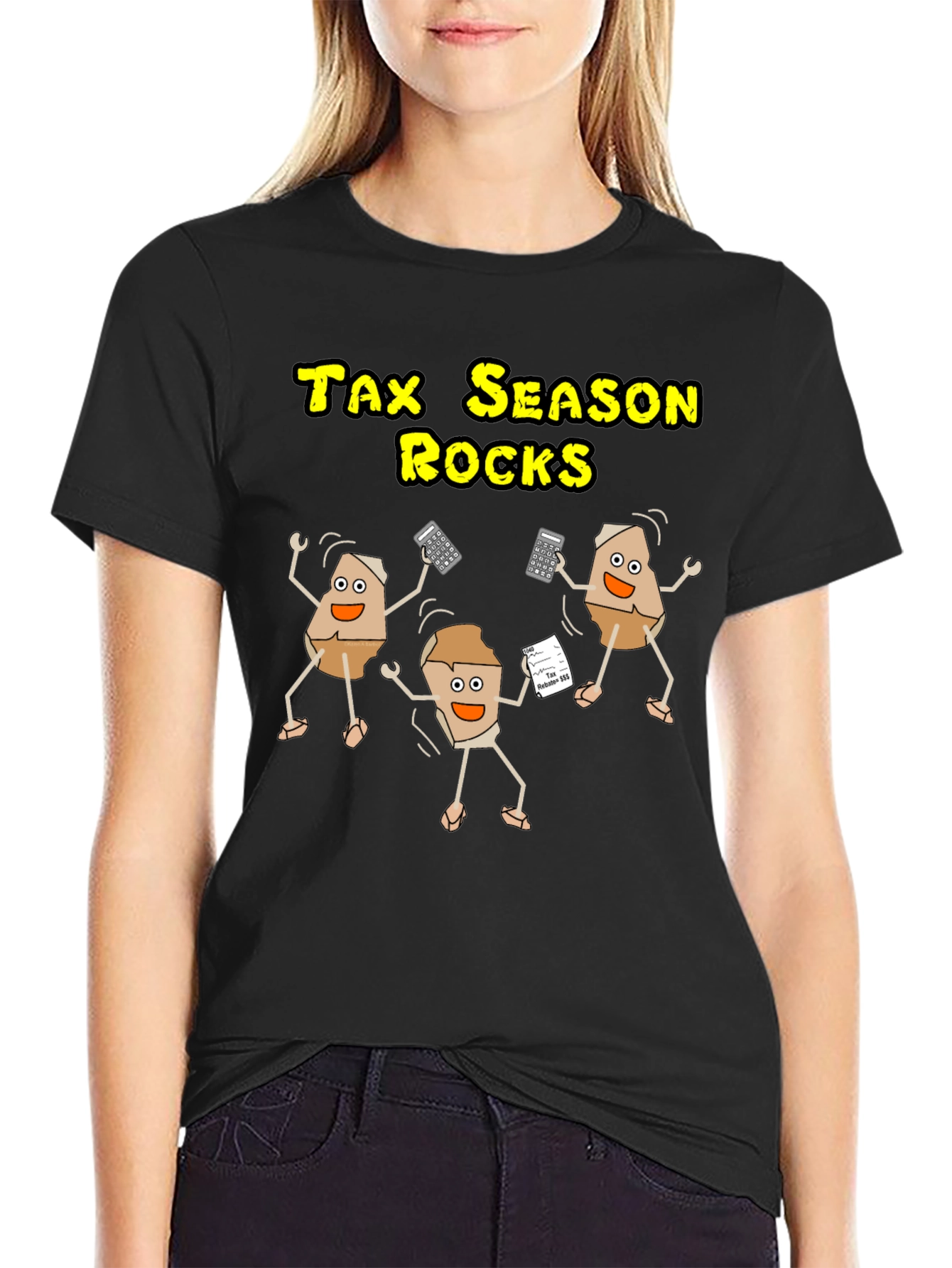 Tax Season Rocks T-Shirt
