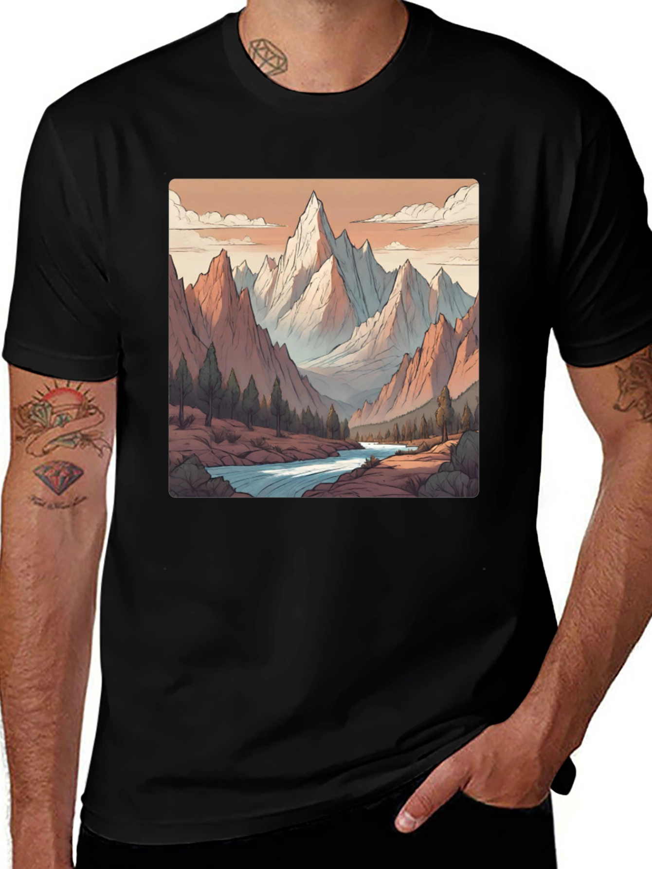 Mountain Vista Graphic Tee