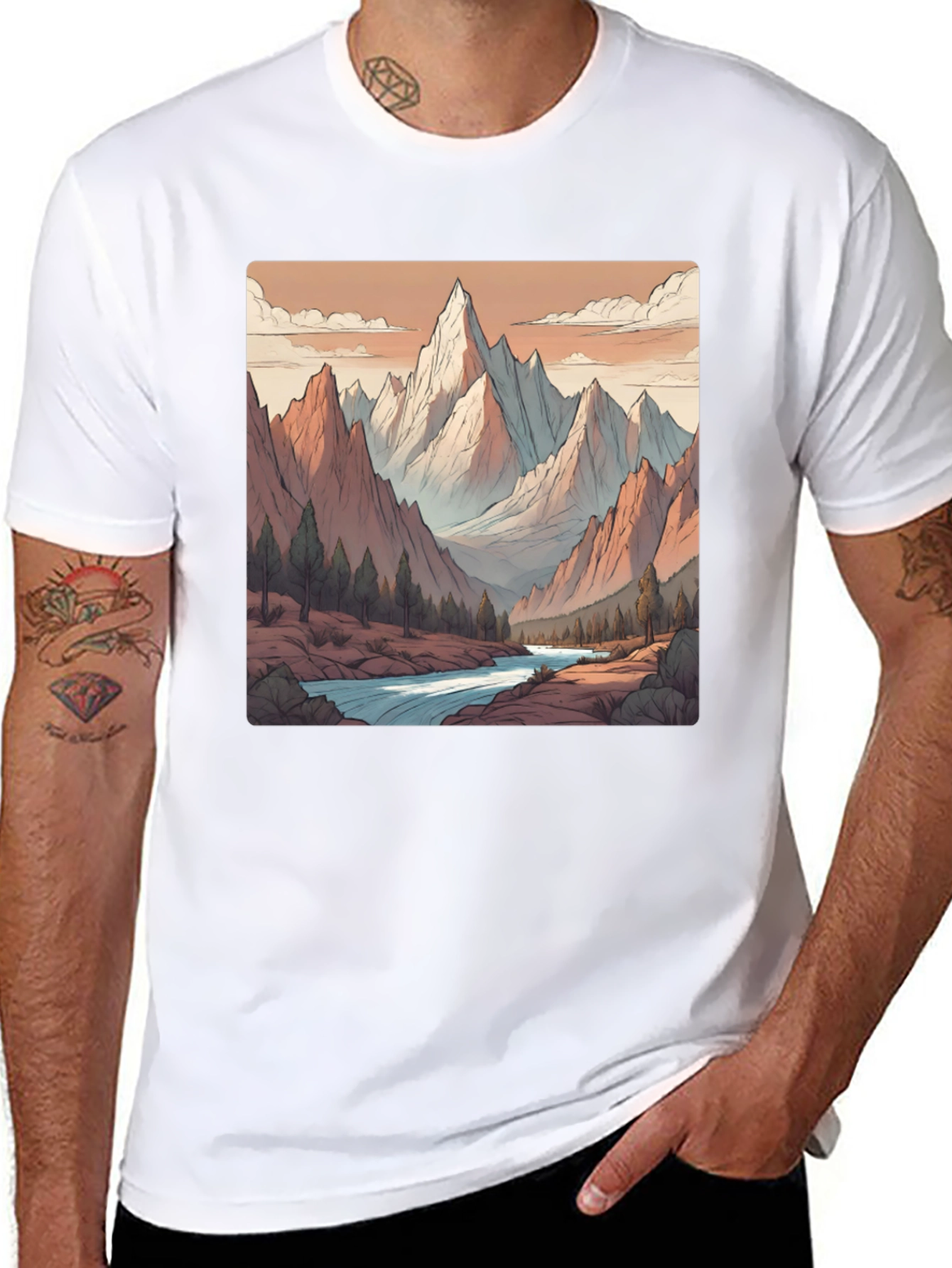 Mountain Vista Graphic Tee