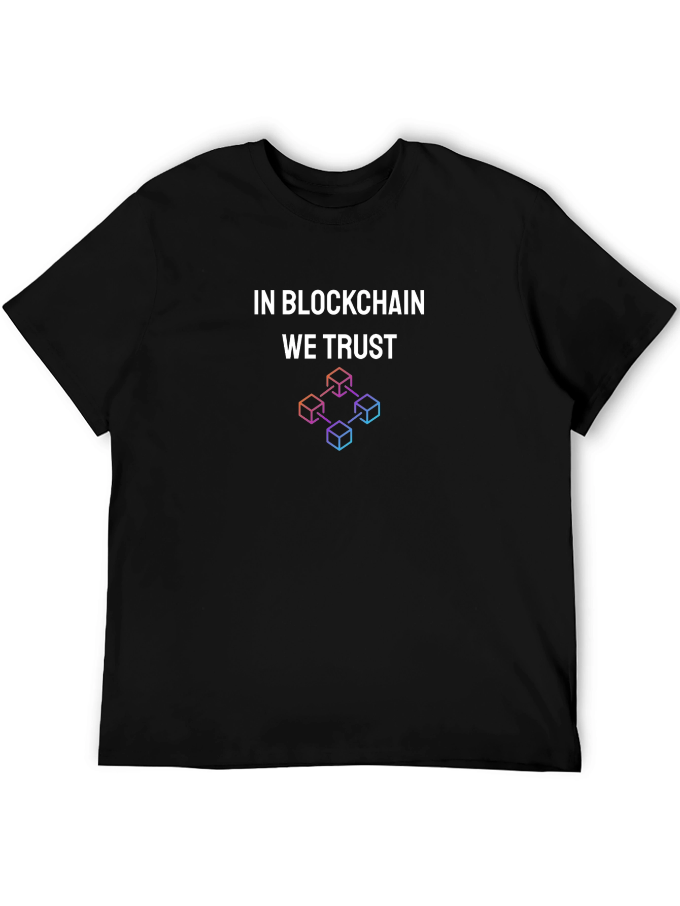 In Blockchain We Trust Graphic T-Shirt