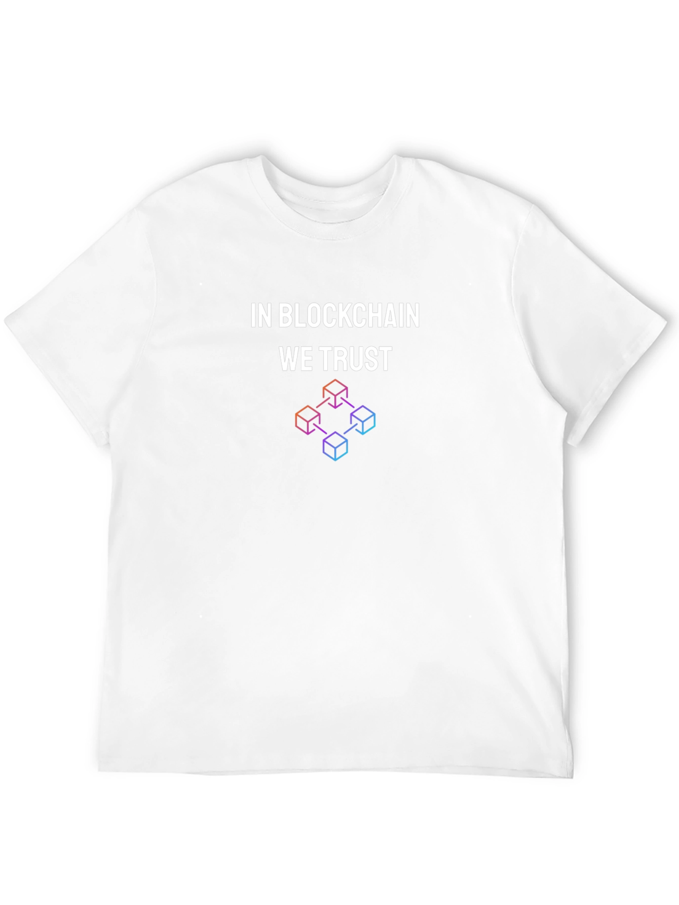 In Blockchain We Trust Graphic T-Shirt