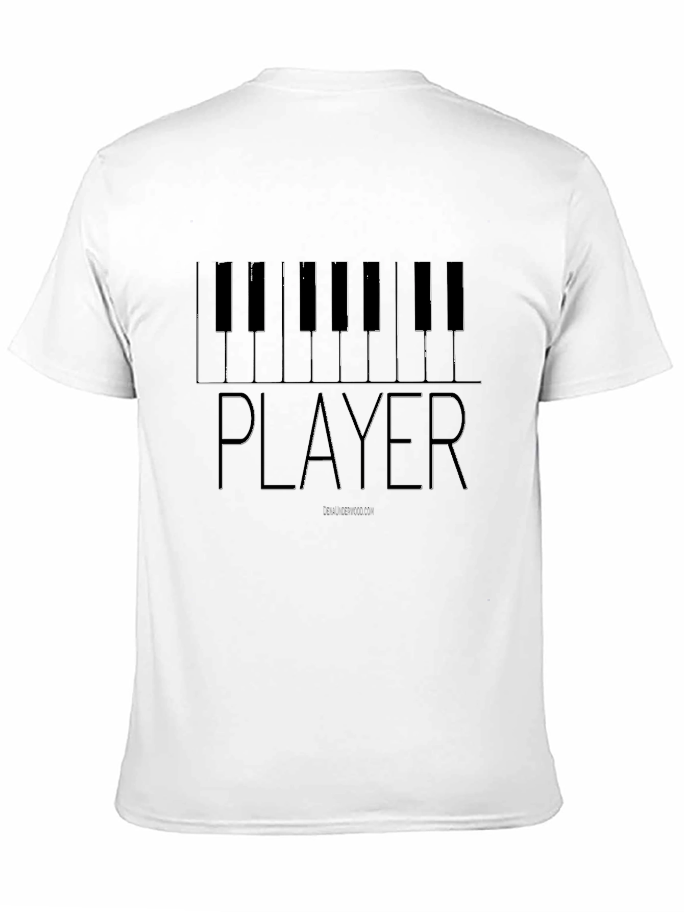 Piano Player Graphic T-Shirt - Musician Tee