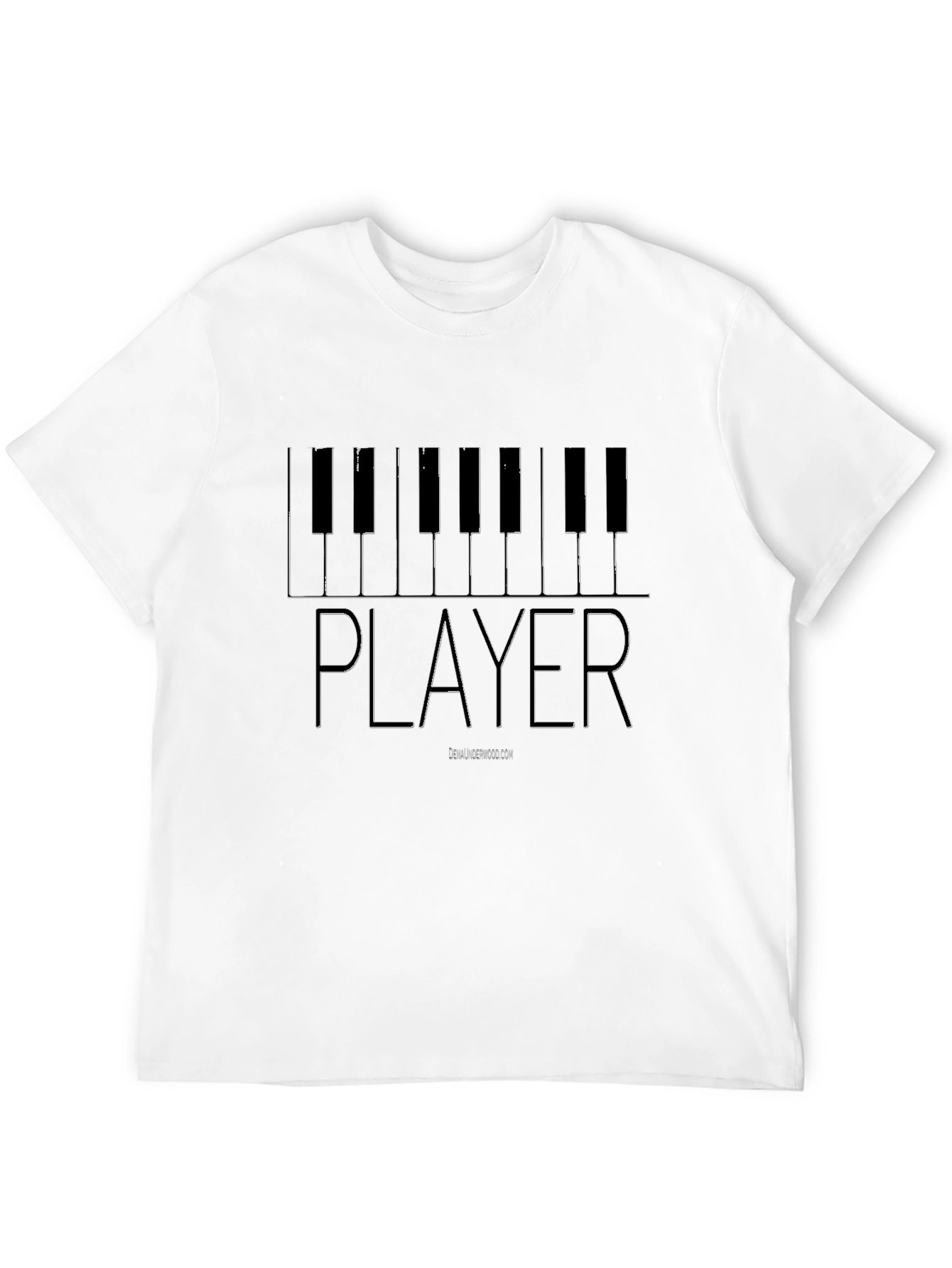 Piano Player Graphic T-Shirt - Musician Tee