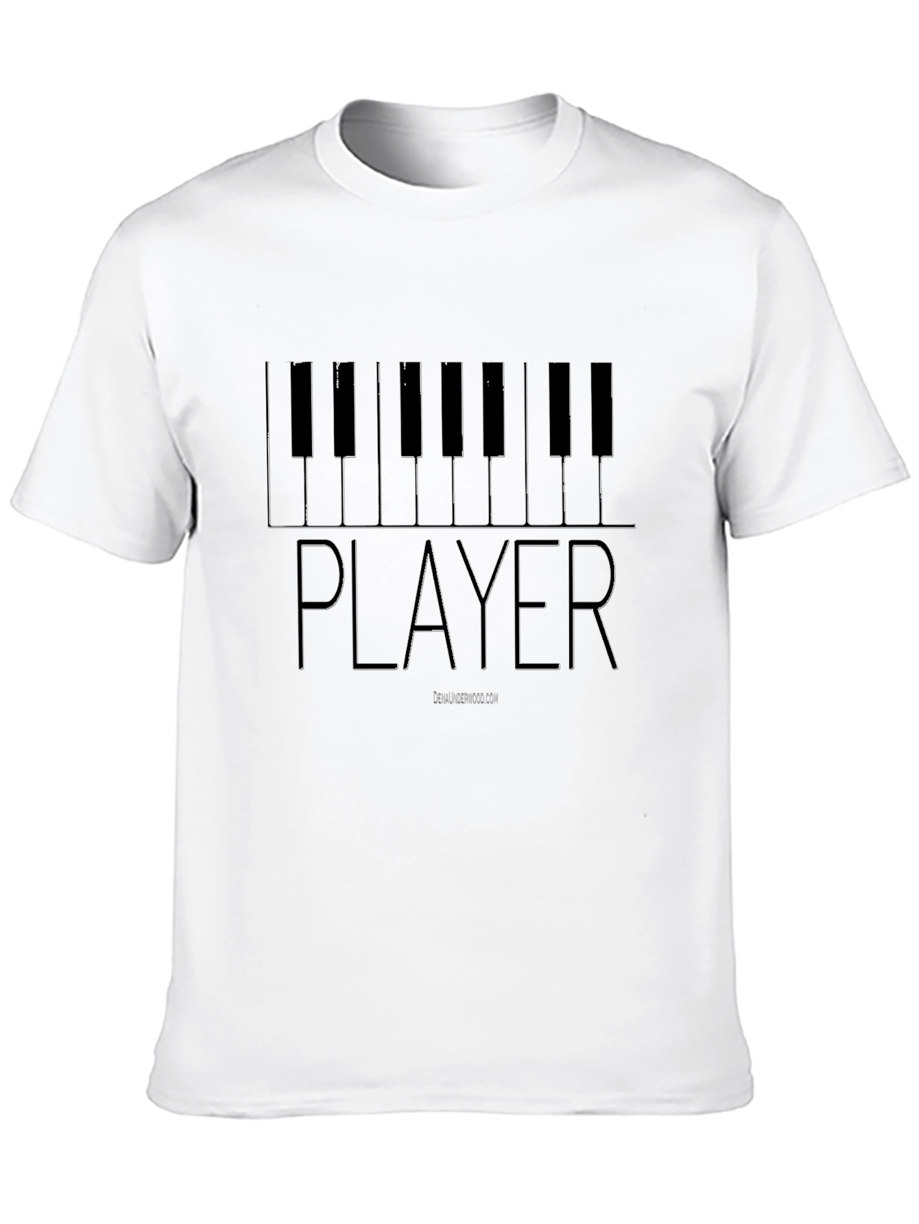 Piano Player Graphic T-Shirt - Musician Tee