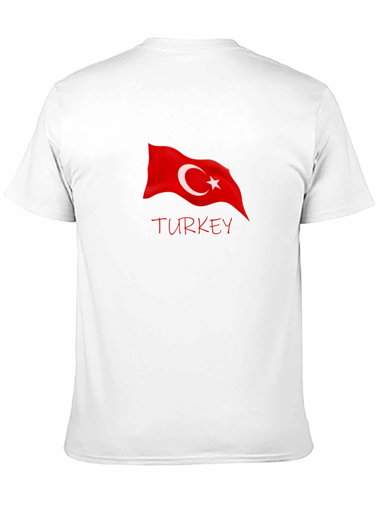 Turkey Flag Graphic Tee - Black