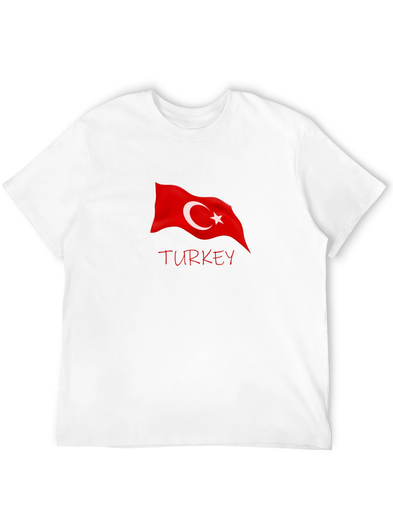 Turkey Flag Graphic Tee - Black