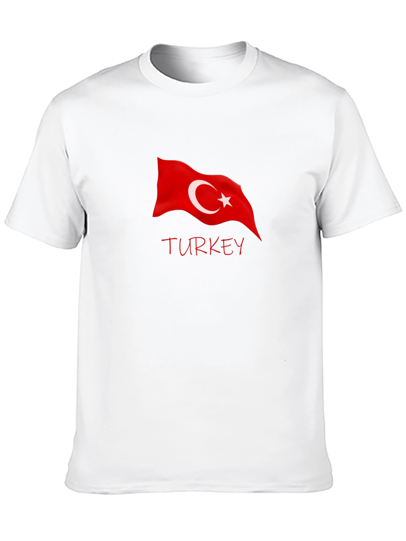 Turkey Flag Graphic Tee - Black