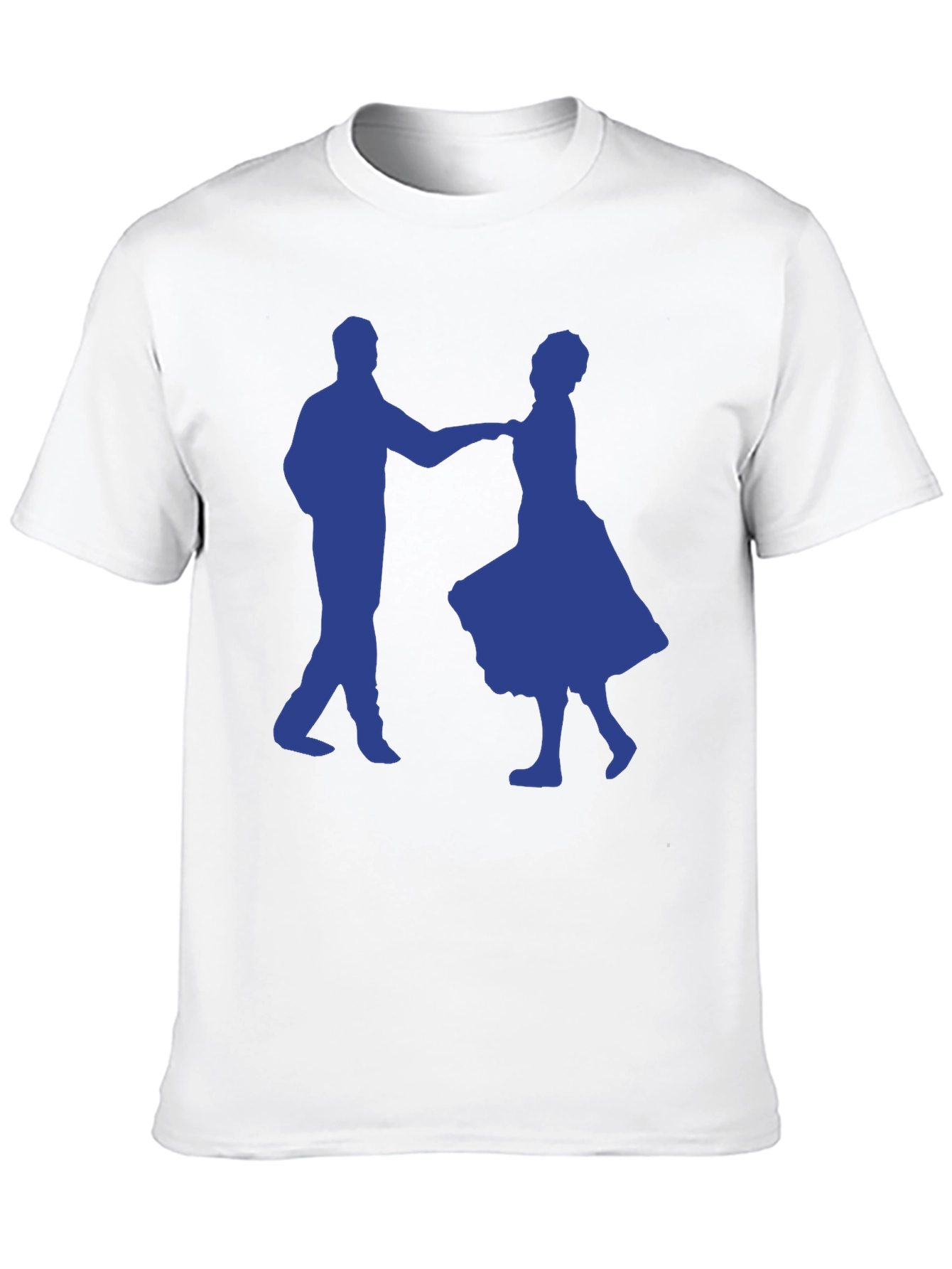 Dancing Couple Graphic Tee - Black