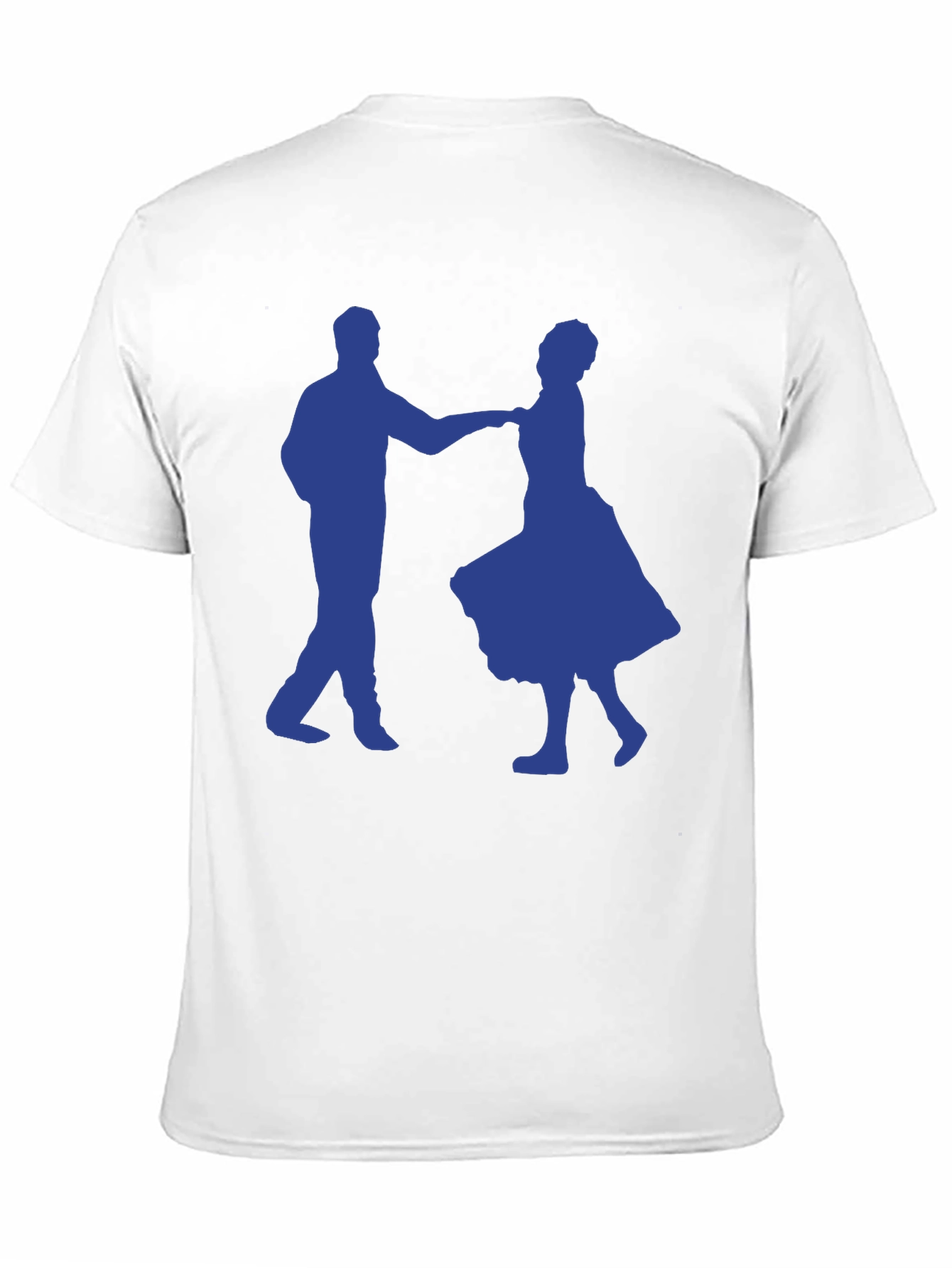 Dancing Couple Graphic Tee - Black