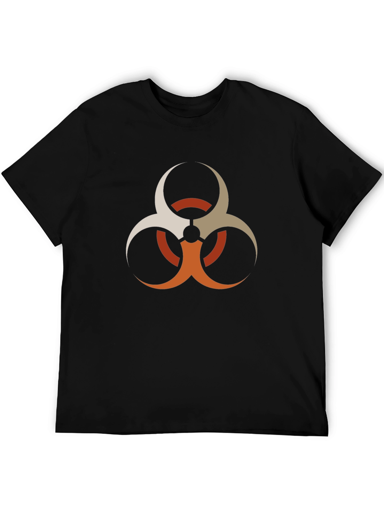 Biohazard Symbol Graphic T-Shirt