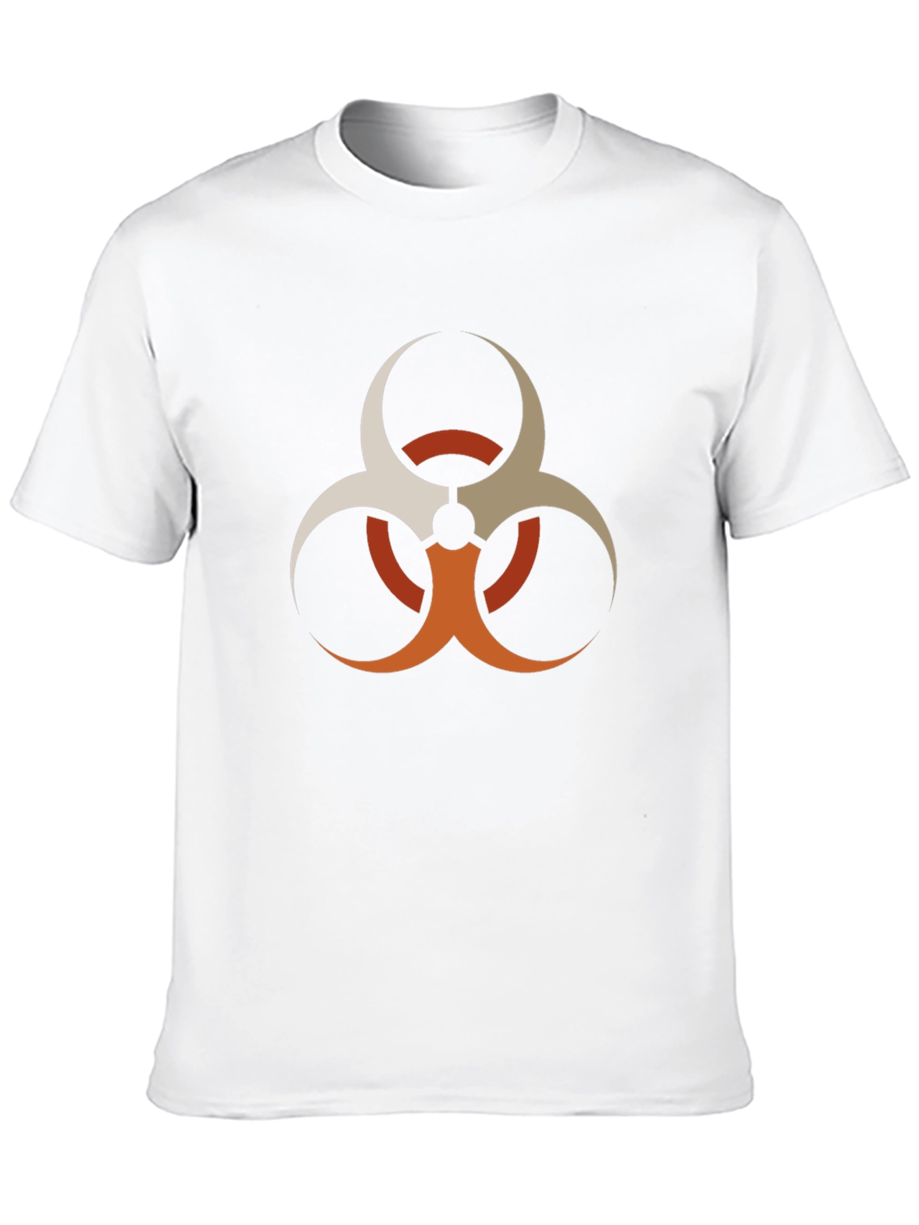 Biohazard Symbol Graphic T-Shirt