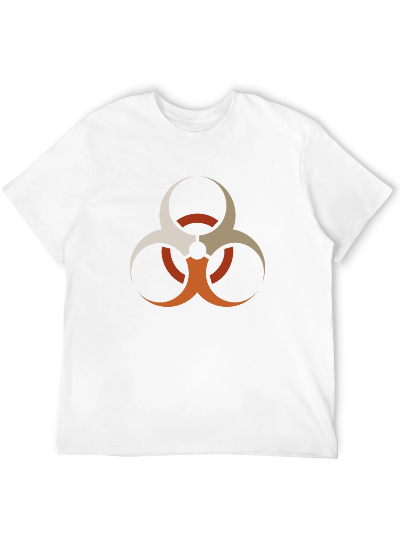 Biohazard Symbol Graphic T-Shirt
