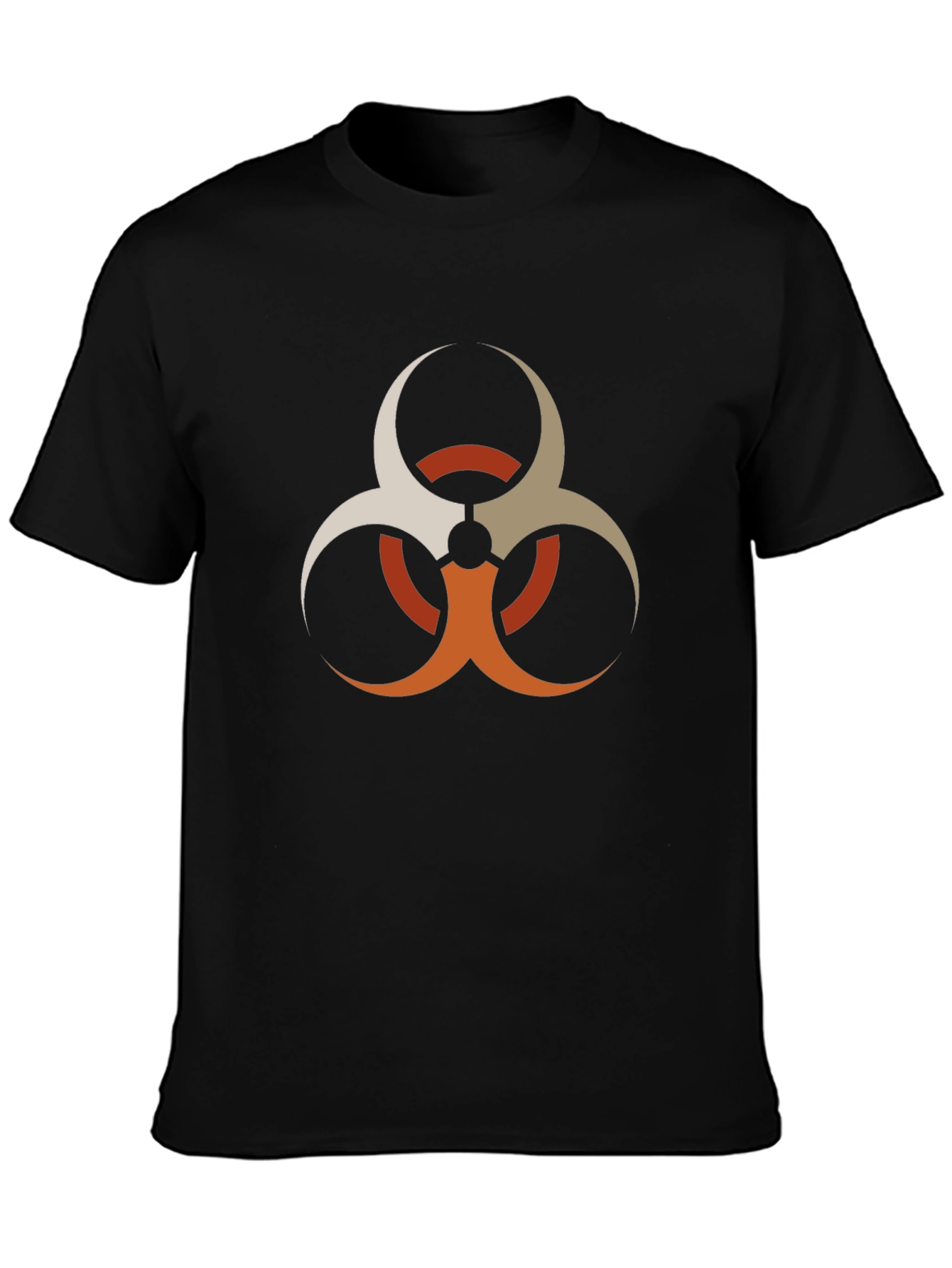 Biohazard Symbol Graphic T-Shirt