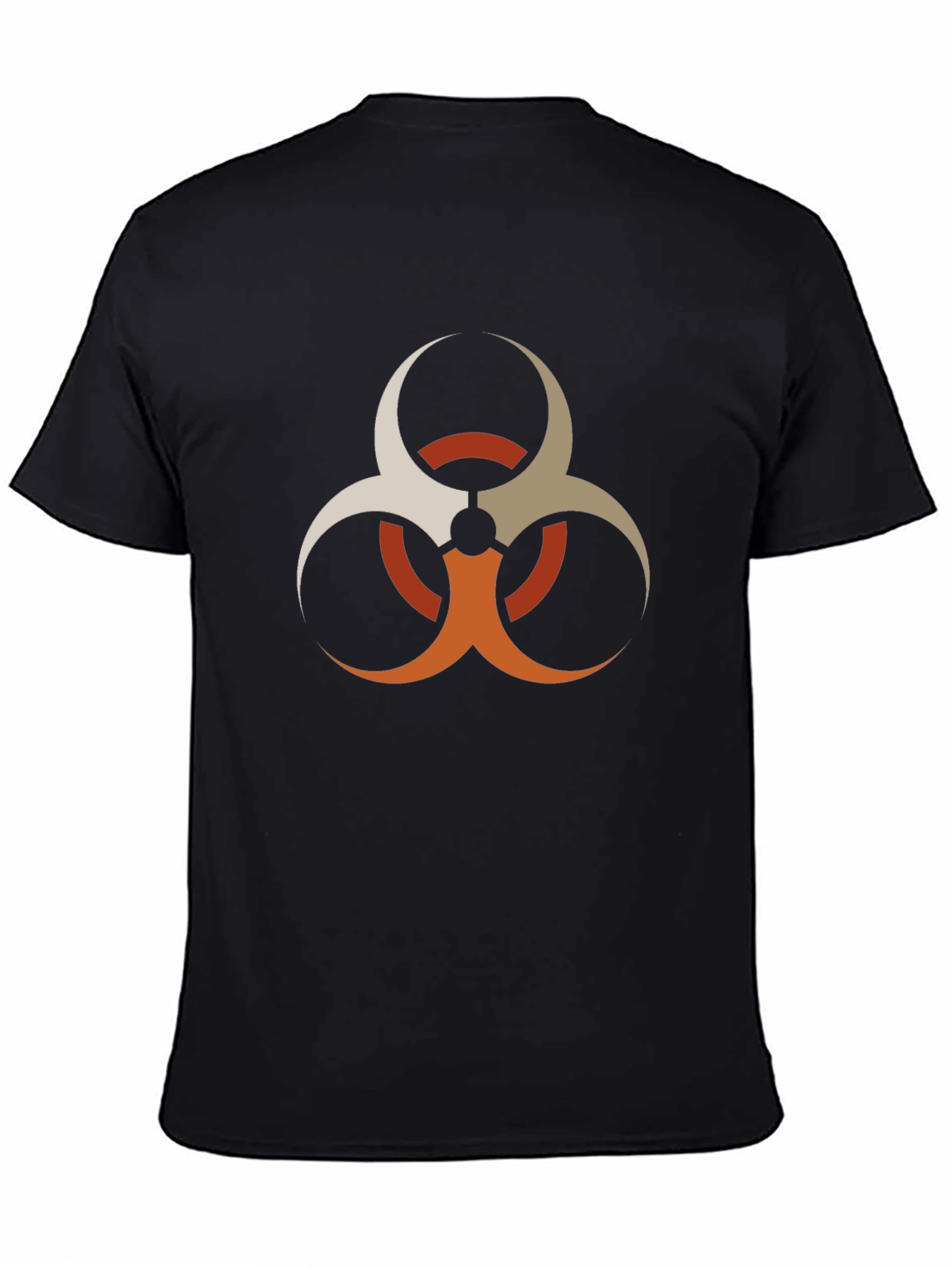 Biohazard Symbol Graphic T-Shirt