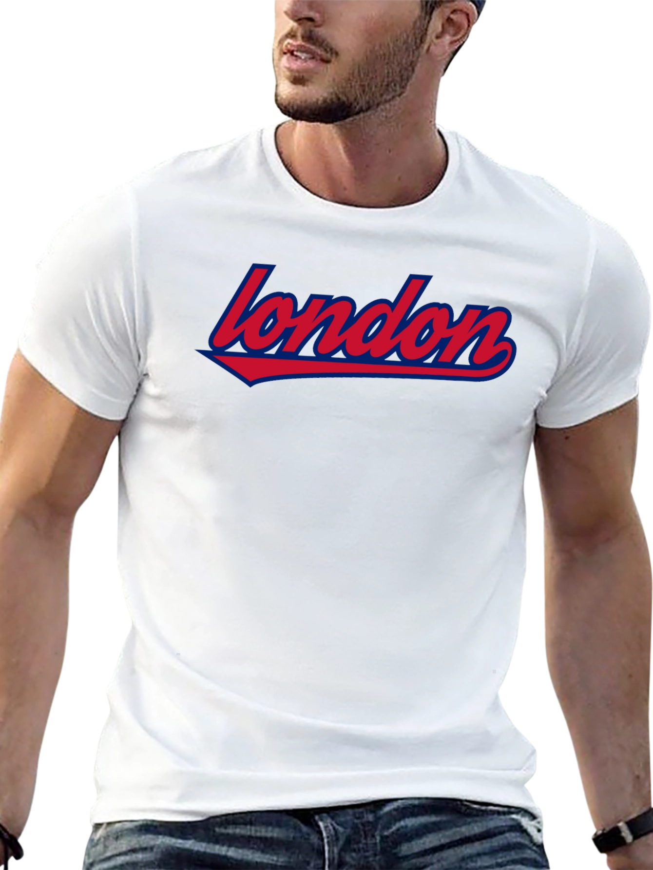London Graphic Print Crew Neck T-Shirt