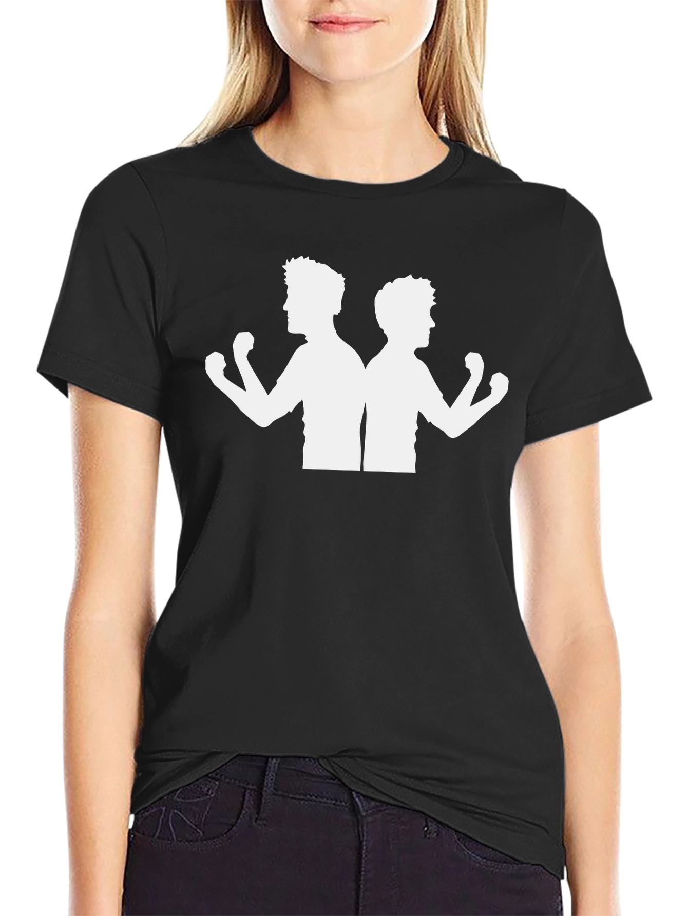 Retro Fight Club Silhouette Graphic Tee