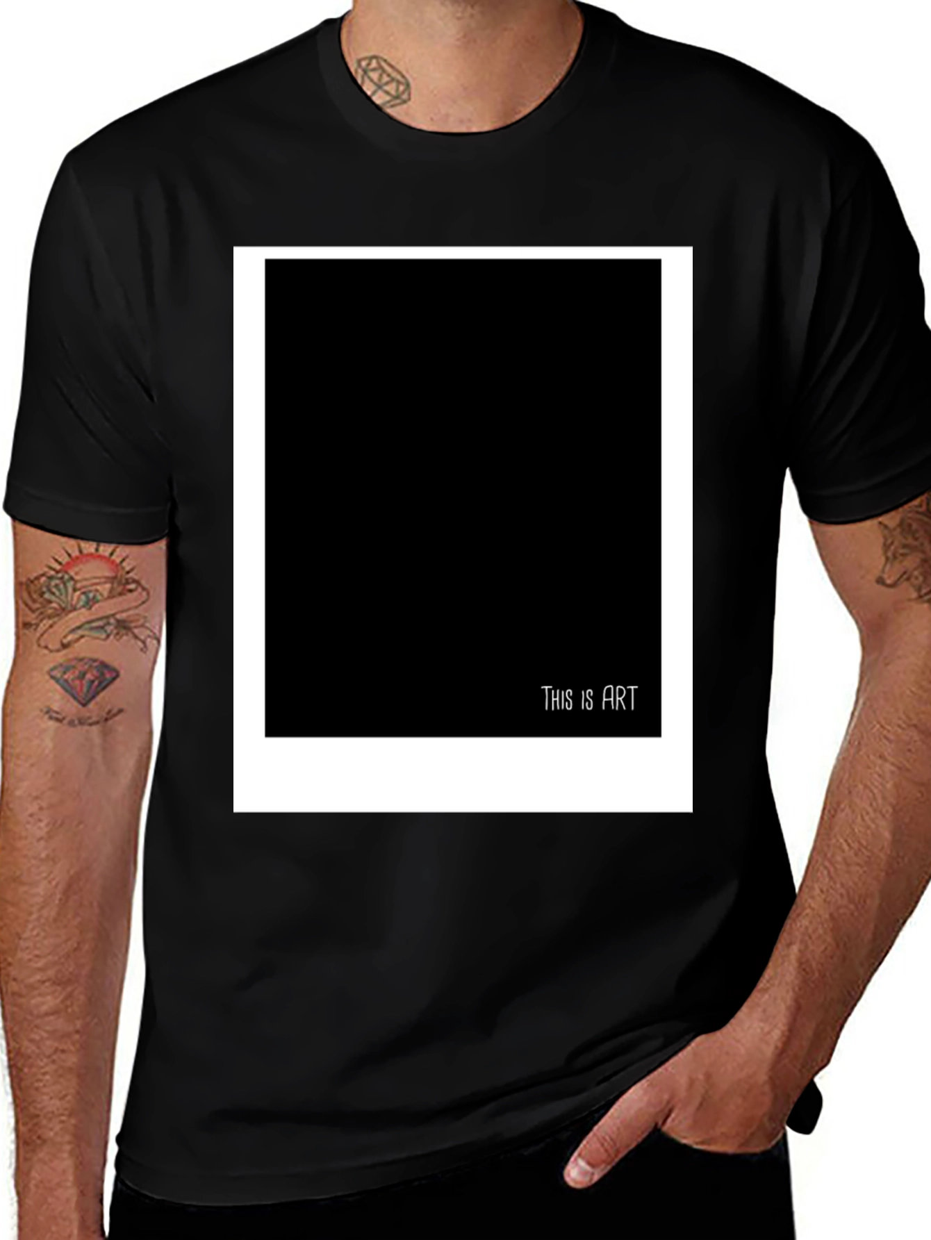 Minimalist This is ART Graphic T-Shirt
