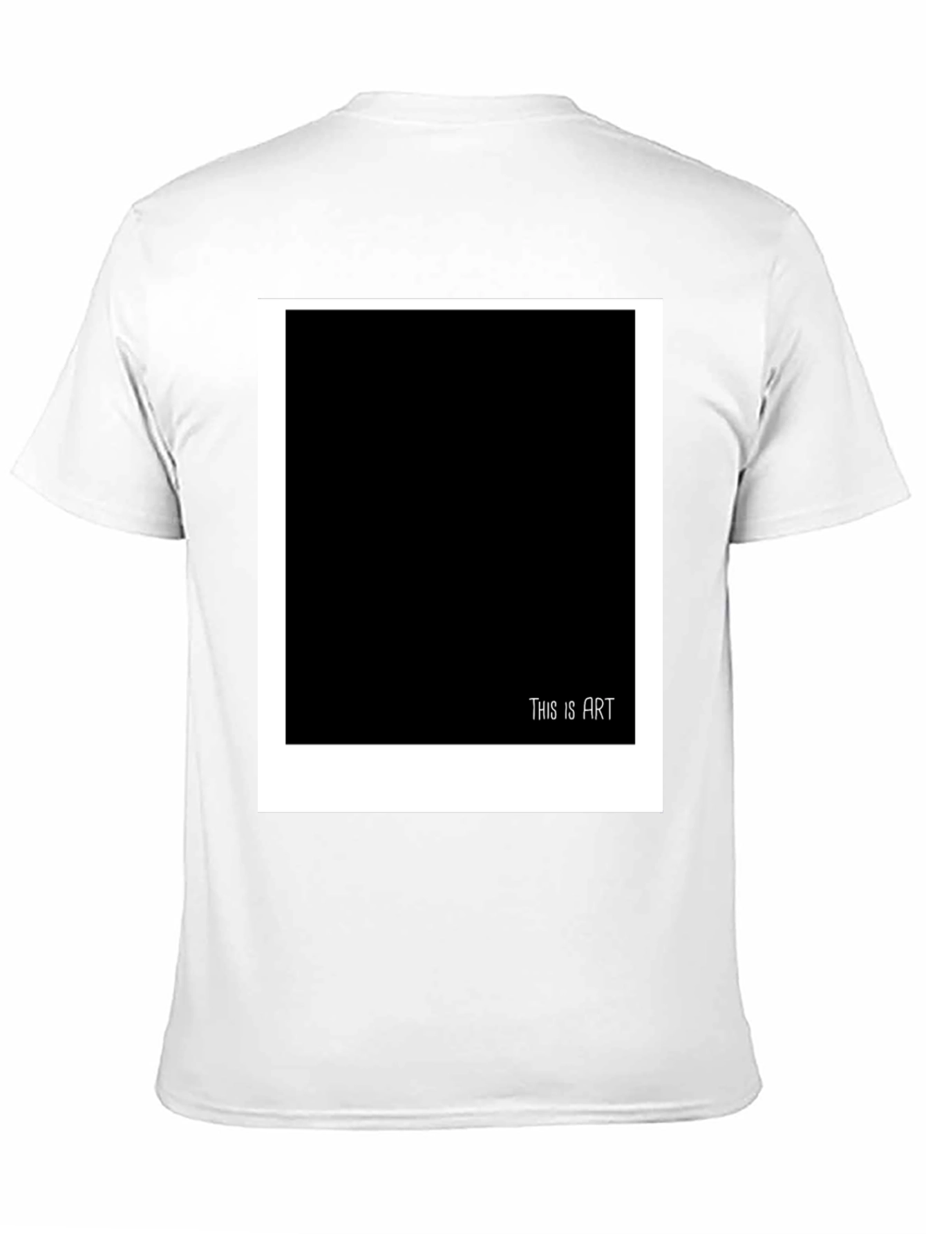 Minimalist This is ART Graphic T-Shirt
