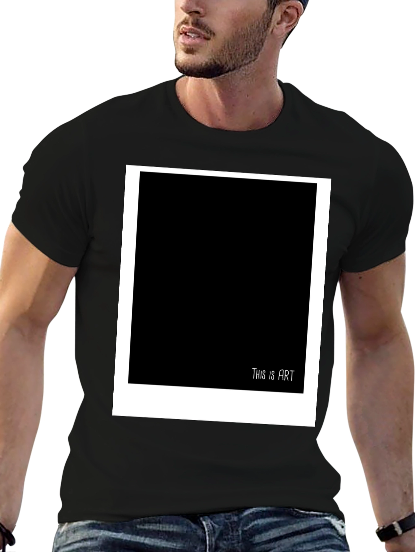 Minimalist This is ART Graphic T-Shirt
