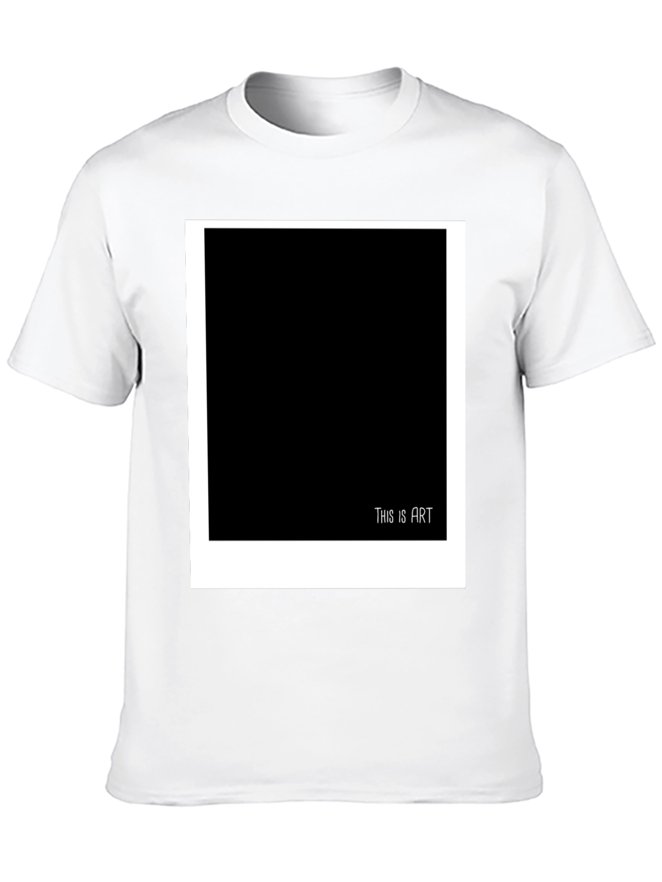 Minimalist This is ART Graphic T-Shirt
