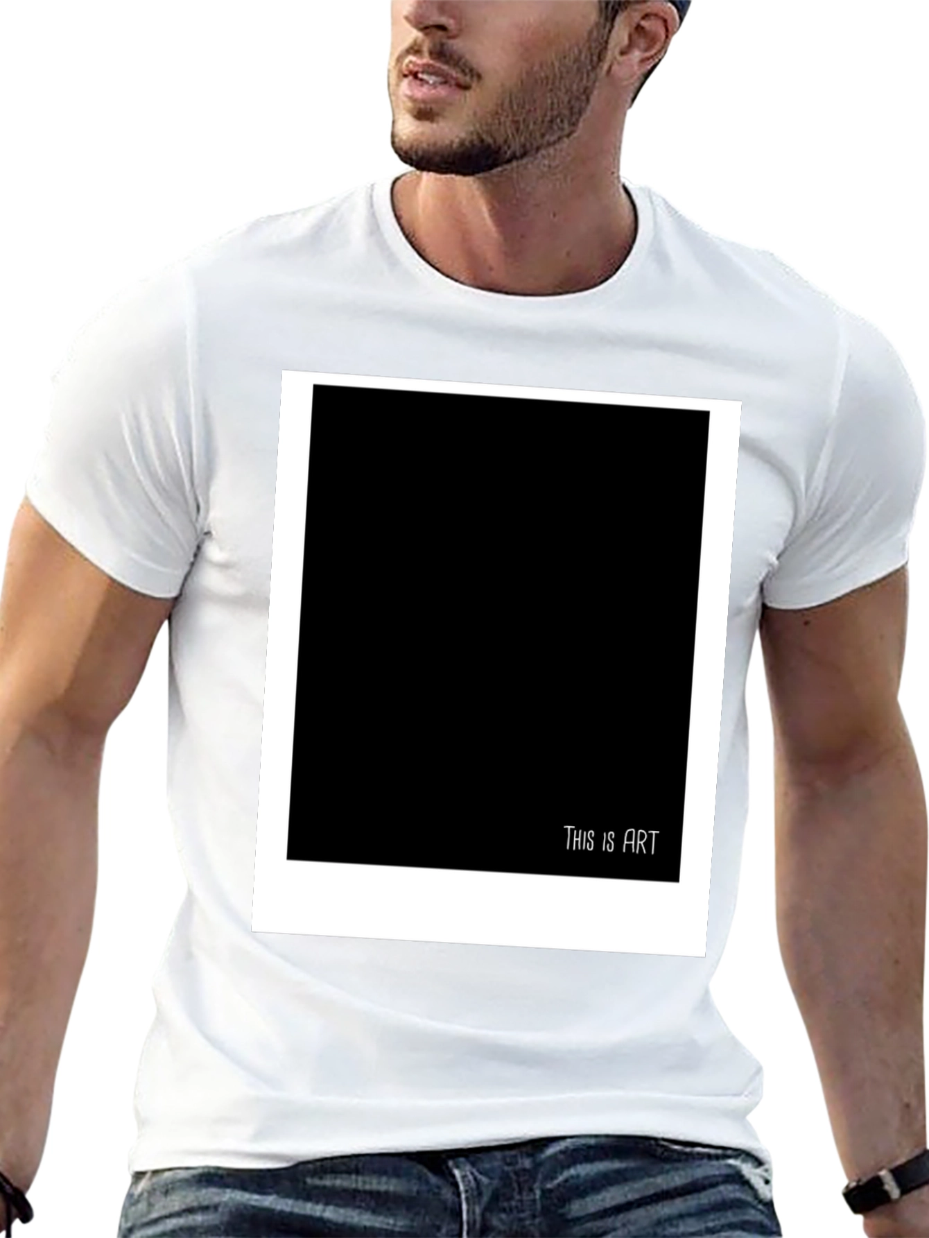 Minimalist This is ART Graphic T-Shirt