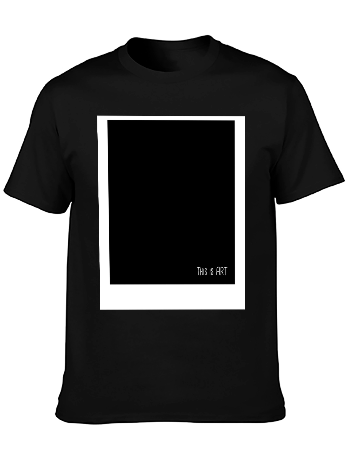 Minimalist This is ART Graphic T-Shirt