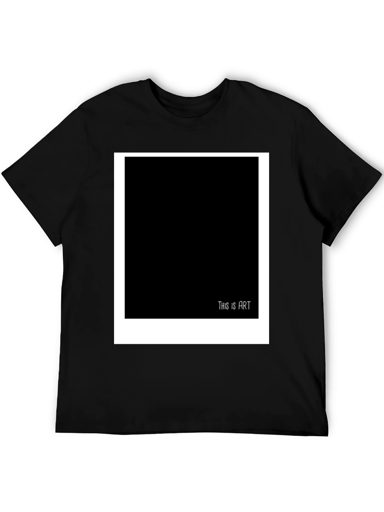 Minimalist This is ART Graphic T-Shirt
