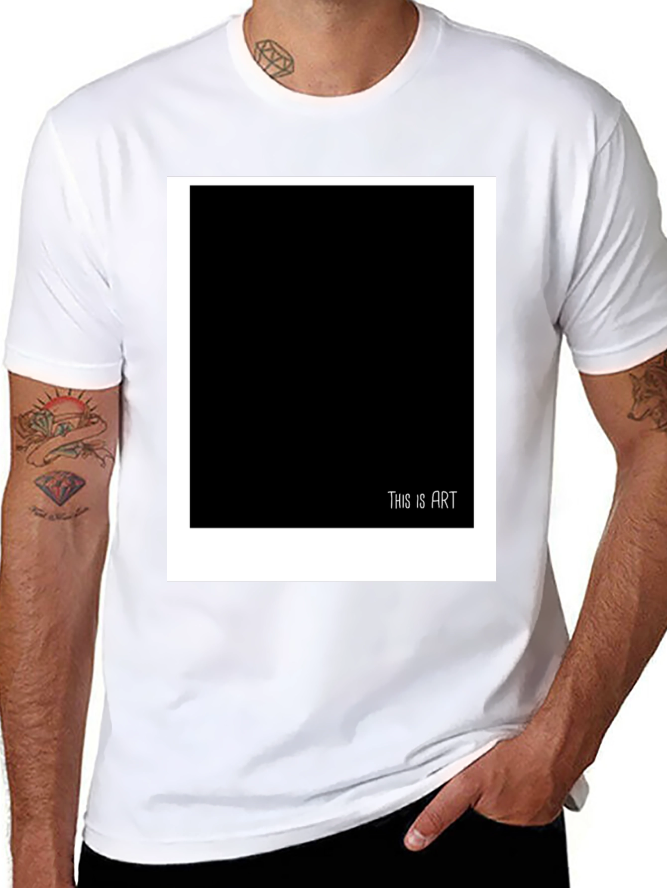 Minimalist This is ART Graphic T-Shirt