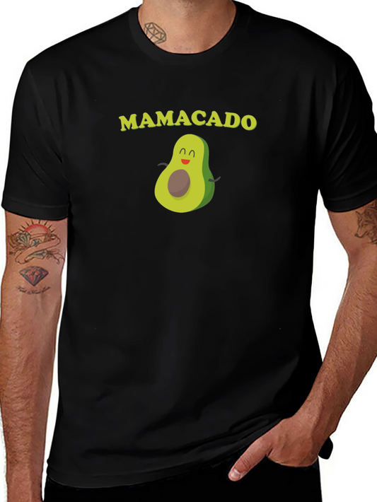 Mamacado Avocado Graphic T-Shirt - Black